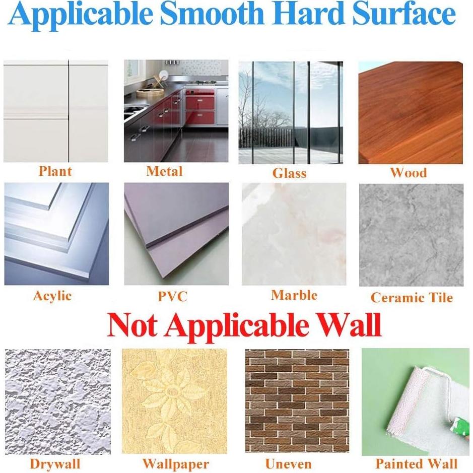 Ganchos Adhesivos FOTYRIG 10 Piezas Alta Resistencia 6.8 kg