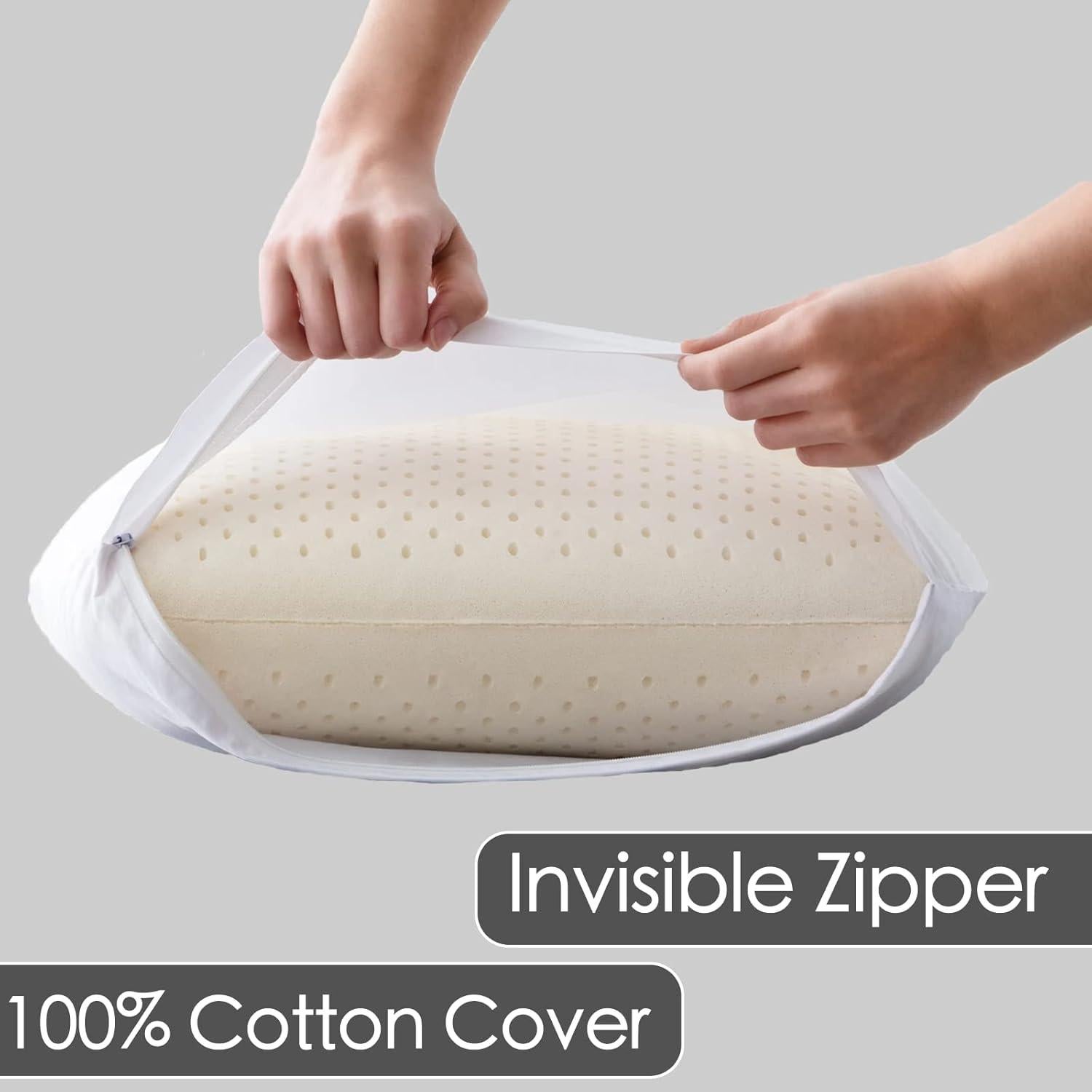 Almohada de Láttex Natural Kiss Dream 60x40cm Extra Suave