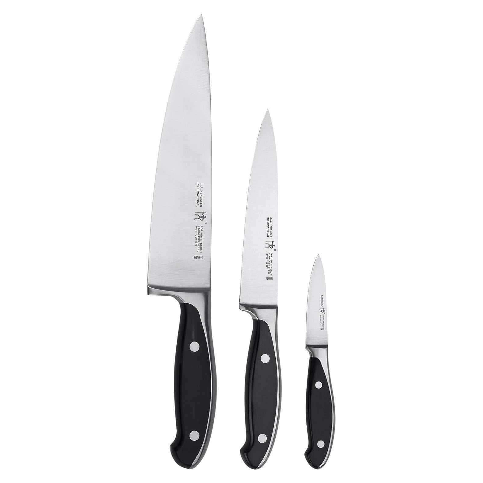 Juego de cuchillos de cocina 3 piezas Henckels Forjados