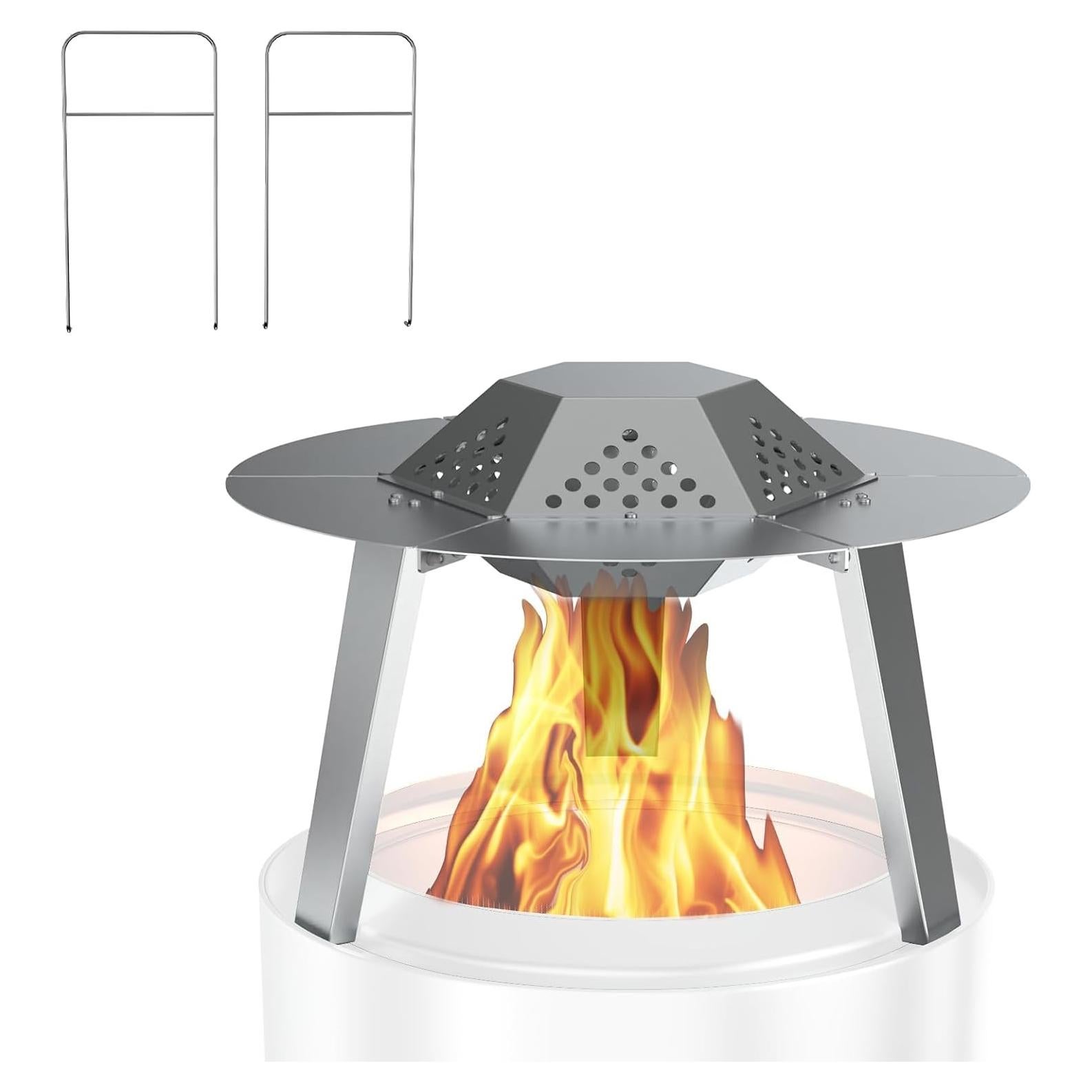 Deflector de Calor BQMAX para Fogata Solo Stove Ranger 15 cm