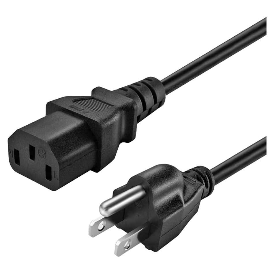 Cable de Poder 3 Clavijas 18 AWG 0.91m TONIWA Compatible ION