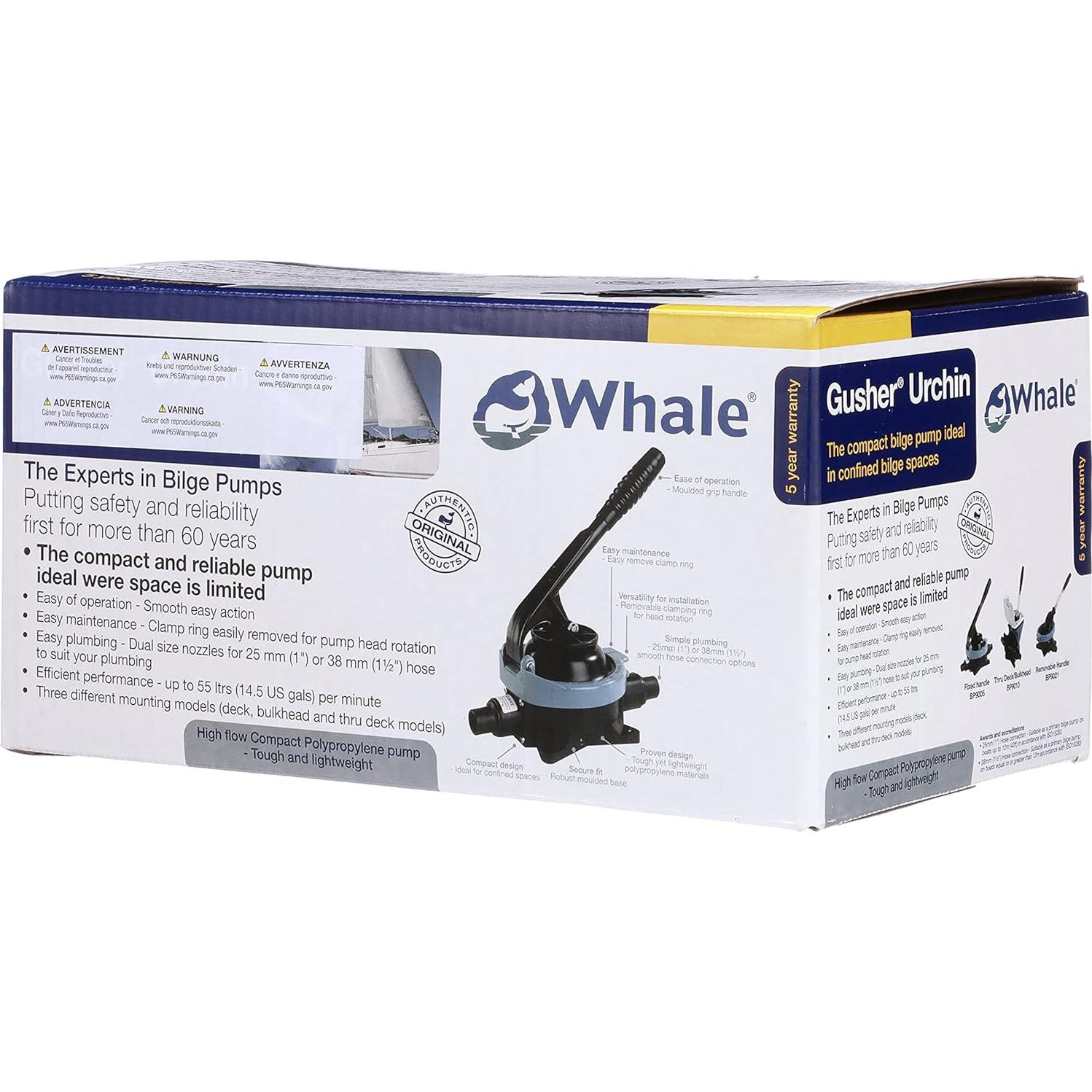 Bomba de Achique Manual Whale Gusher Urchin 54.5 LPM