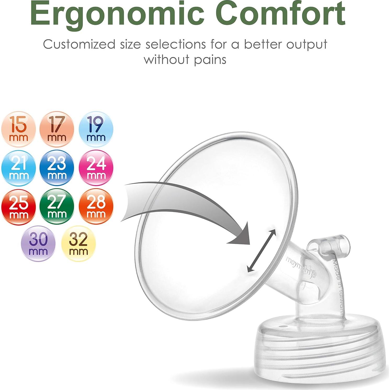 Piezas de Bomba de Pecho Maymom Compatibles con Spectra S2 S1 19mm