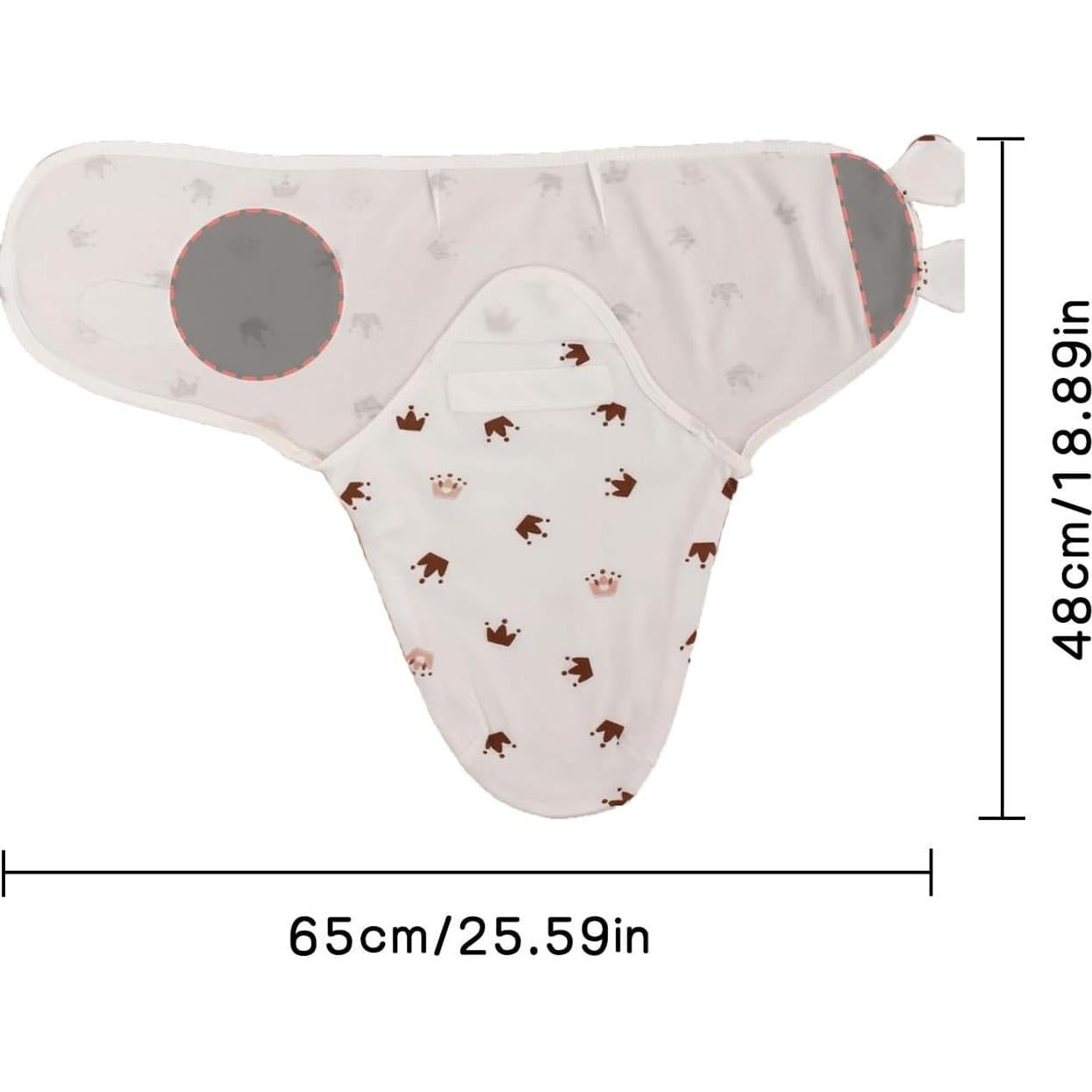 Paquete de 3 Sacos de Sueño Orgánicos SEVDO para Bebés 0-3 Meses