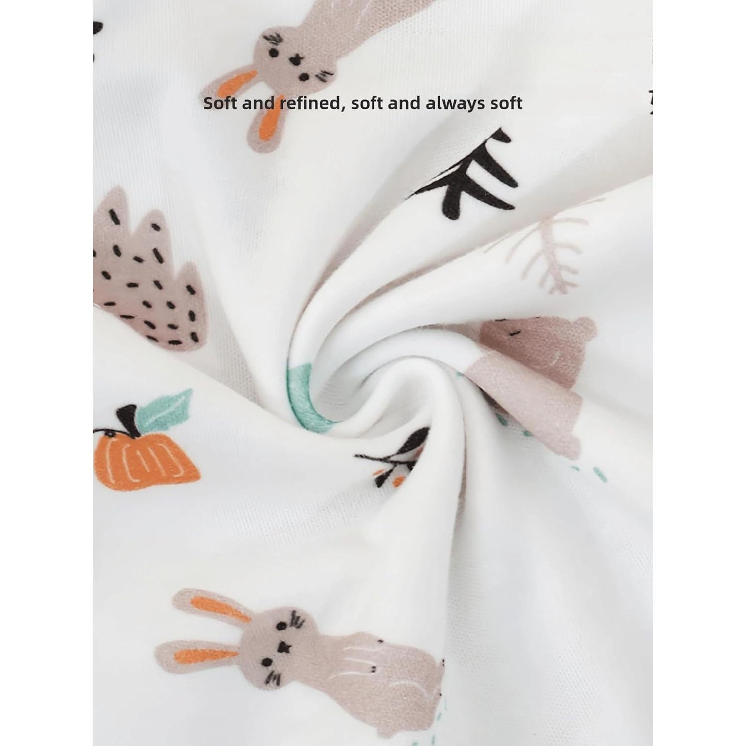 Paquete de 3 Sacos de Sueño Orgánicos SEVDO para Bebés 0-3 Meses