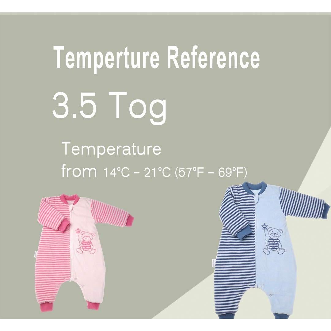 Saco de dormir para niños BloomStar L 2-4T invierno 3.5 TOG