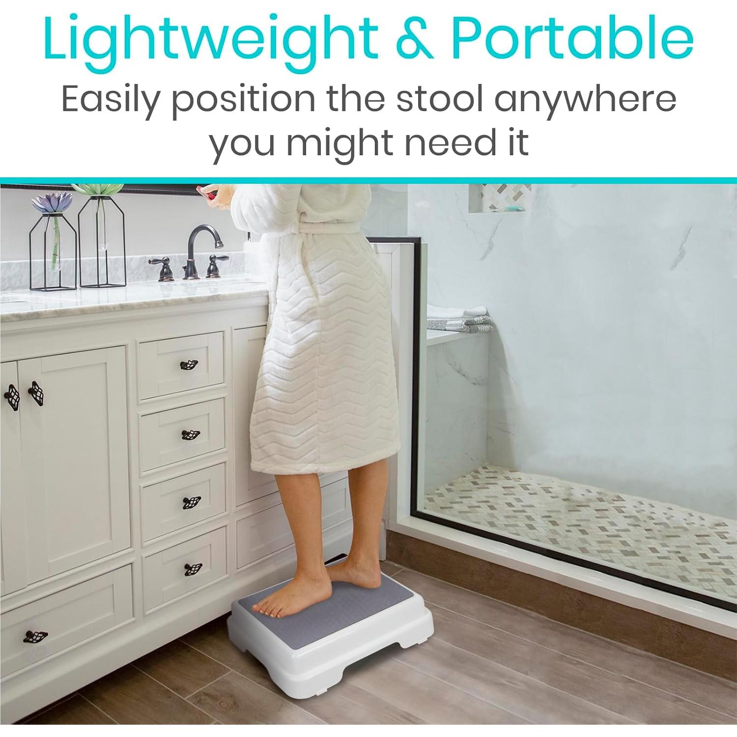 Escalón de Baño Antideslizante Vive 11.43 cm - Apilable