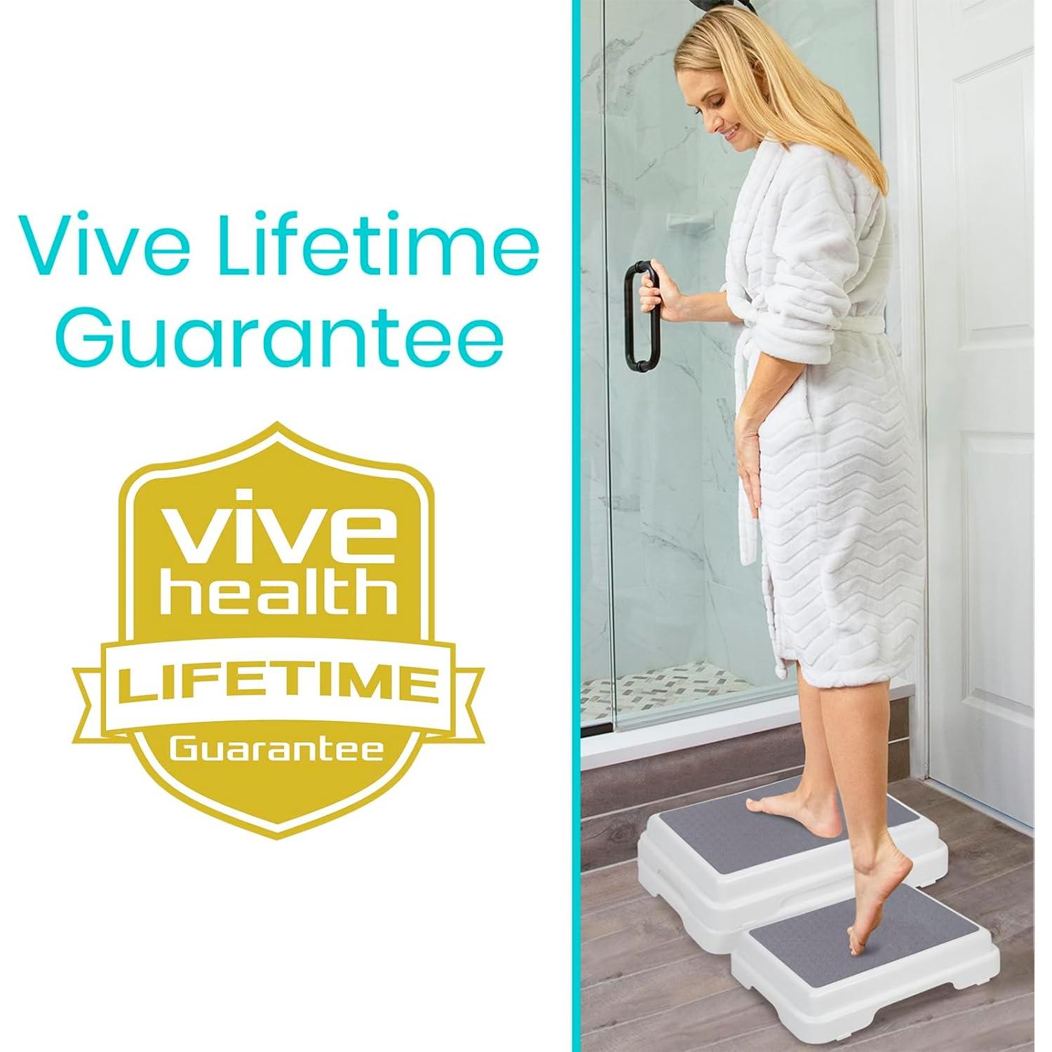 Escalón de Baño Antideslizante Vive 11.43 cm - Apilable
