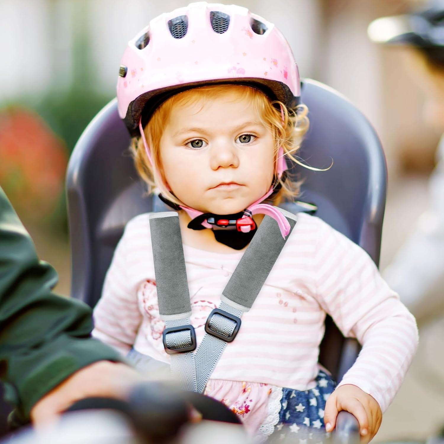 Funda de Cuello para Asiento de Coche Niños DM-017 Gris Oscuro