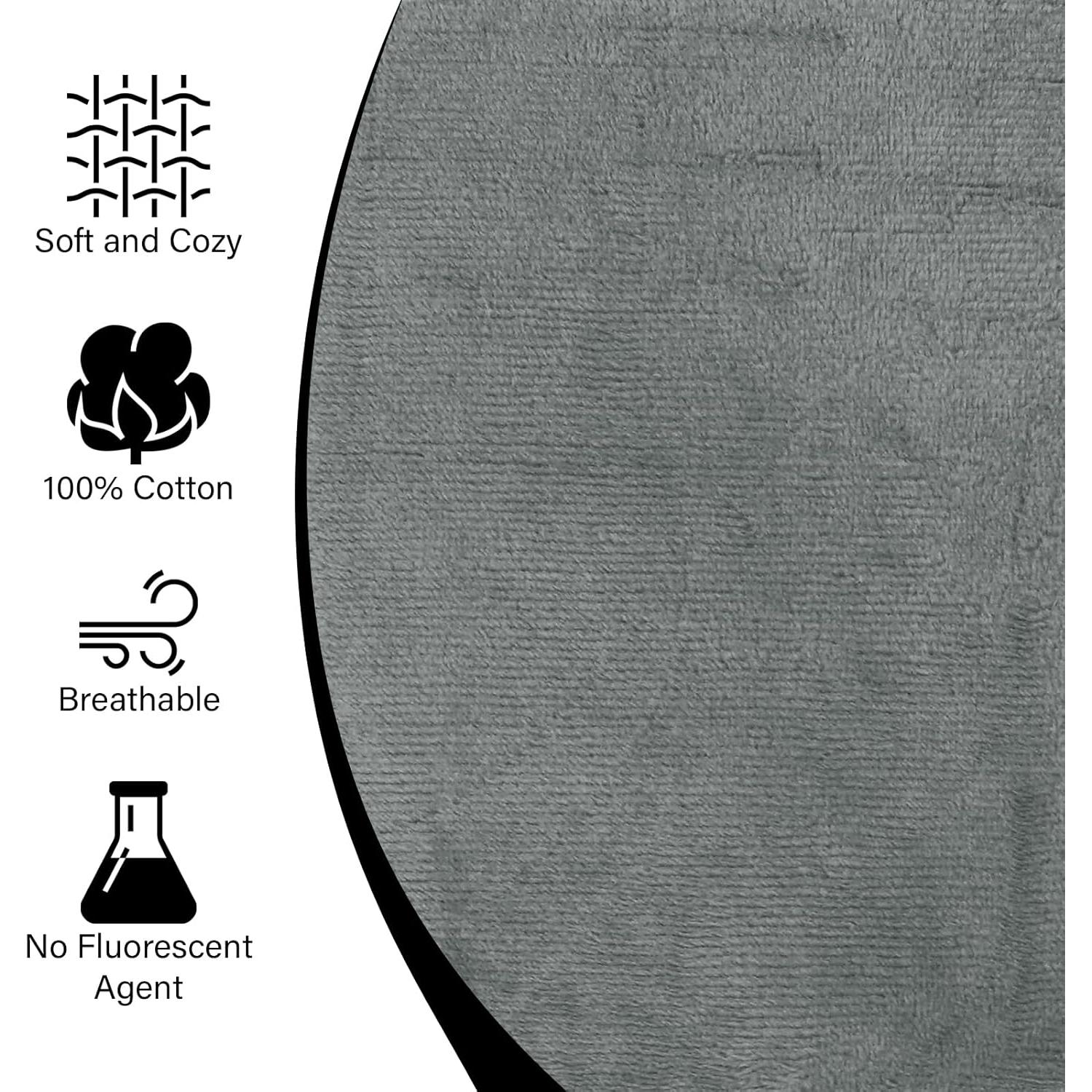 Funda de Cuello para Asiento de Coche Niños DM-017 Gris Oscuro