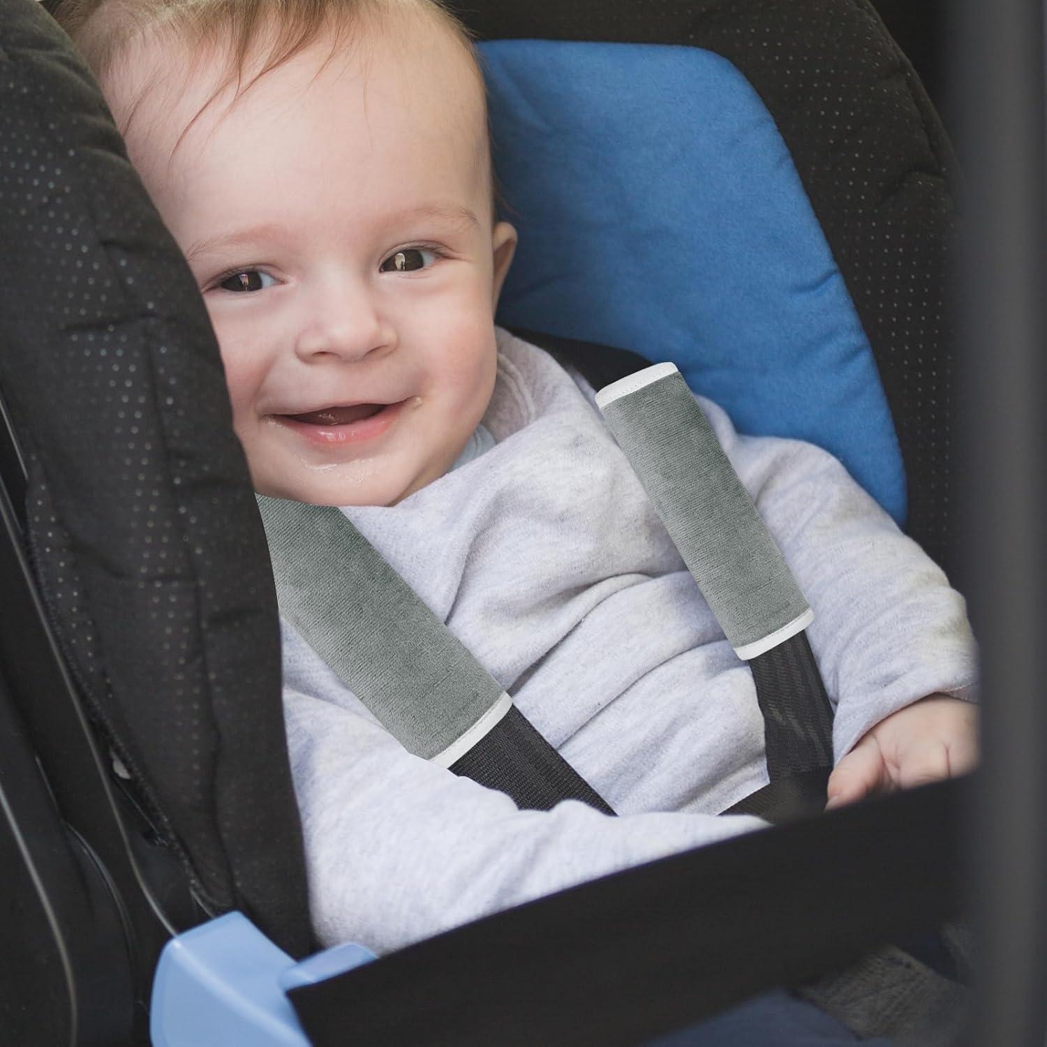 Funda de Cuello para Asiento de Coche Niños DM-017 Gris Oscuro