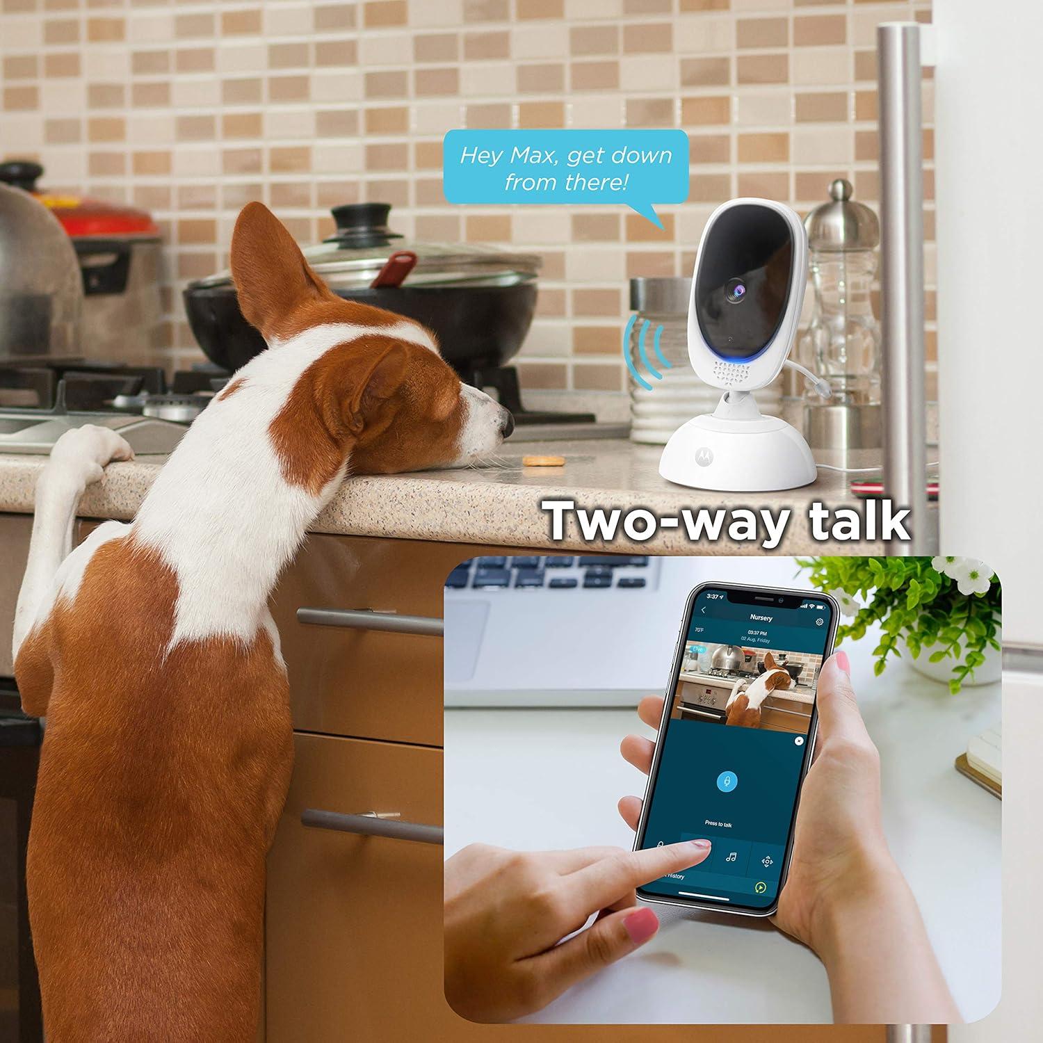 Monitor de Bebé Motorola CONNECT40 con Pantalla 5"