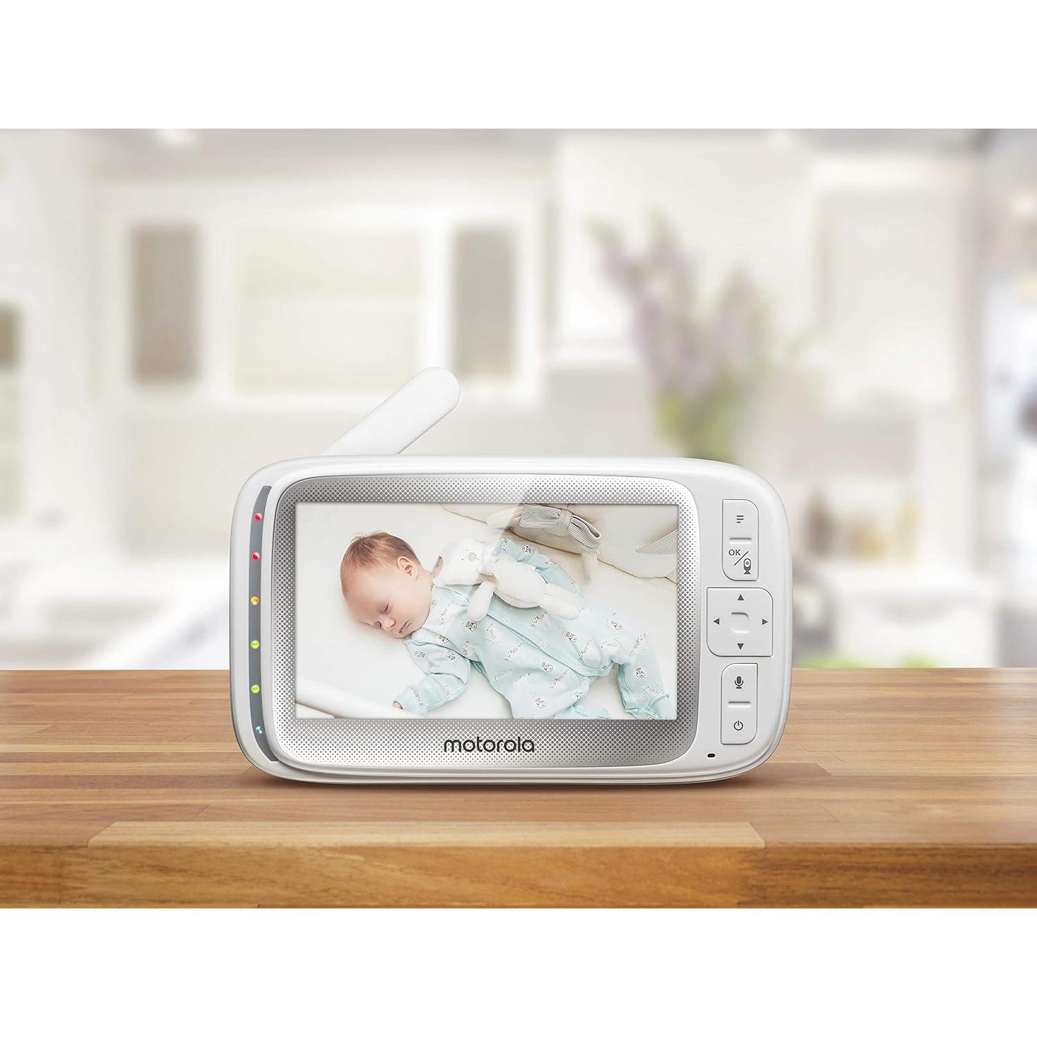 Monitor de Bebé Motorola CONNECT40 con Pantalla 5"