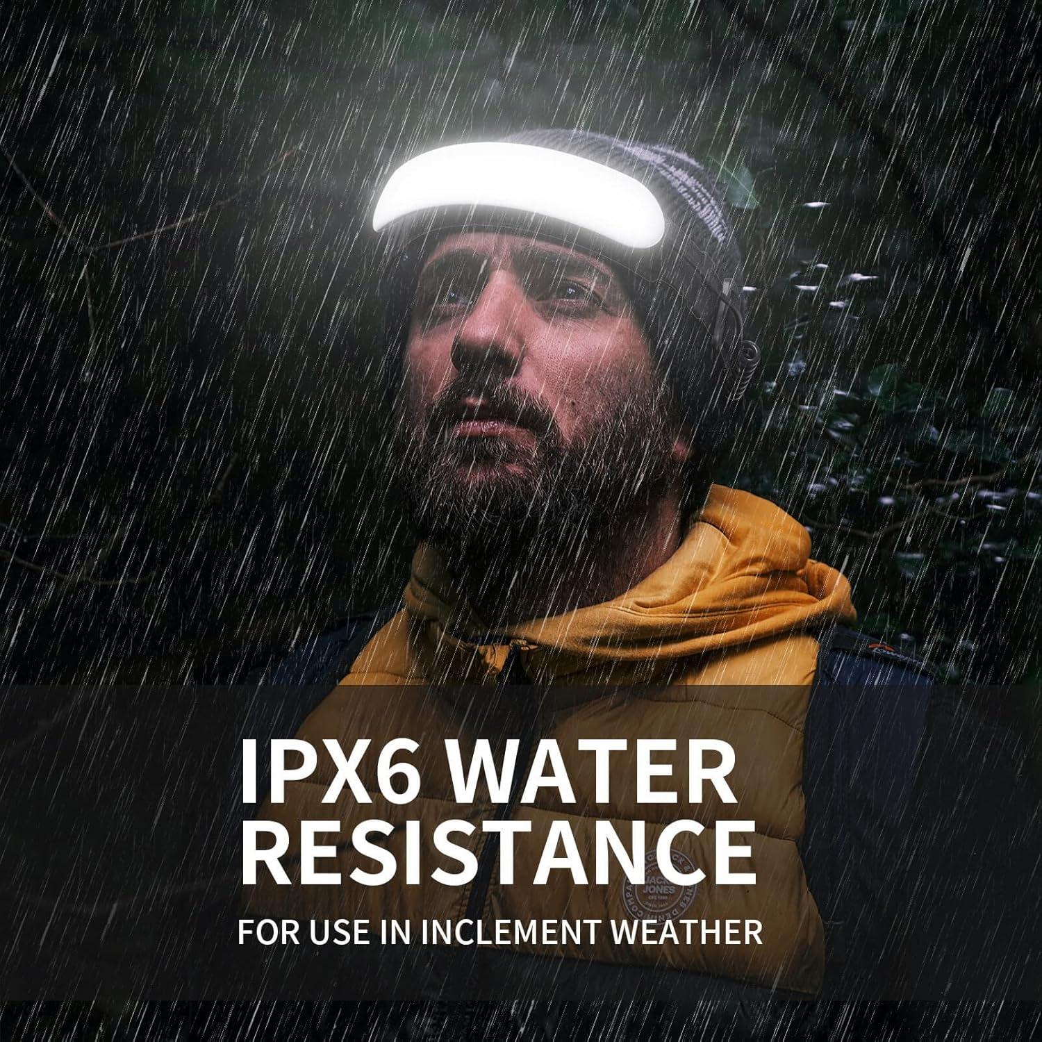 Linterna Frontal Recargable SVSVIIO 7500mAh 1500 Lúmenes IPX6