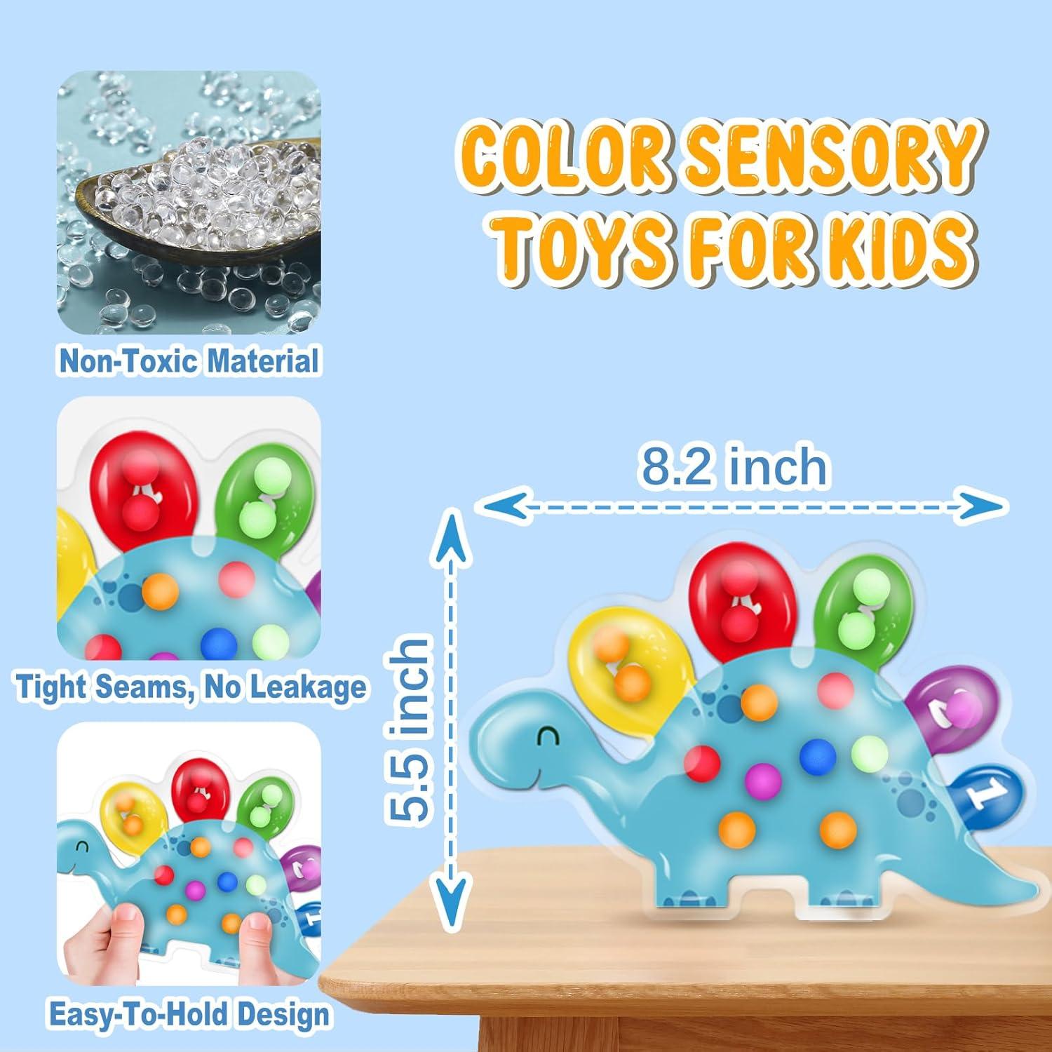 Juguete Sensorial de Clasificación de Colores JOSEN Dinosaurio