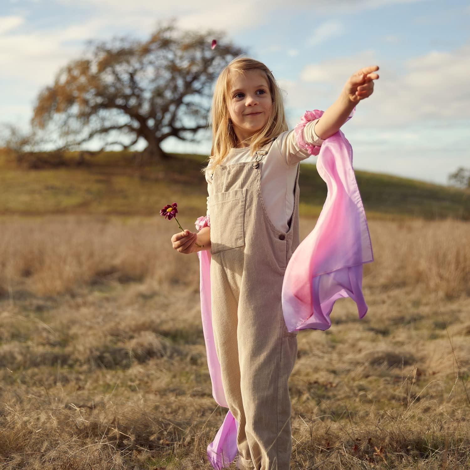 Cintas de Muñeca Sarah's Silks 100% Seda - 2 Piezas Flor