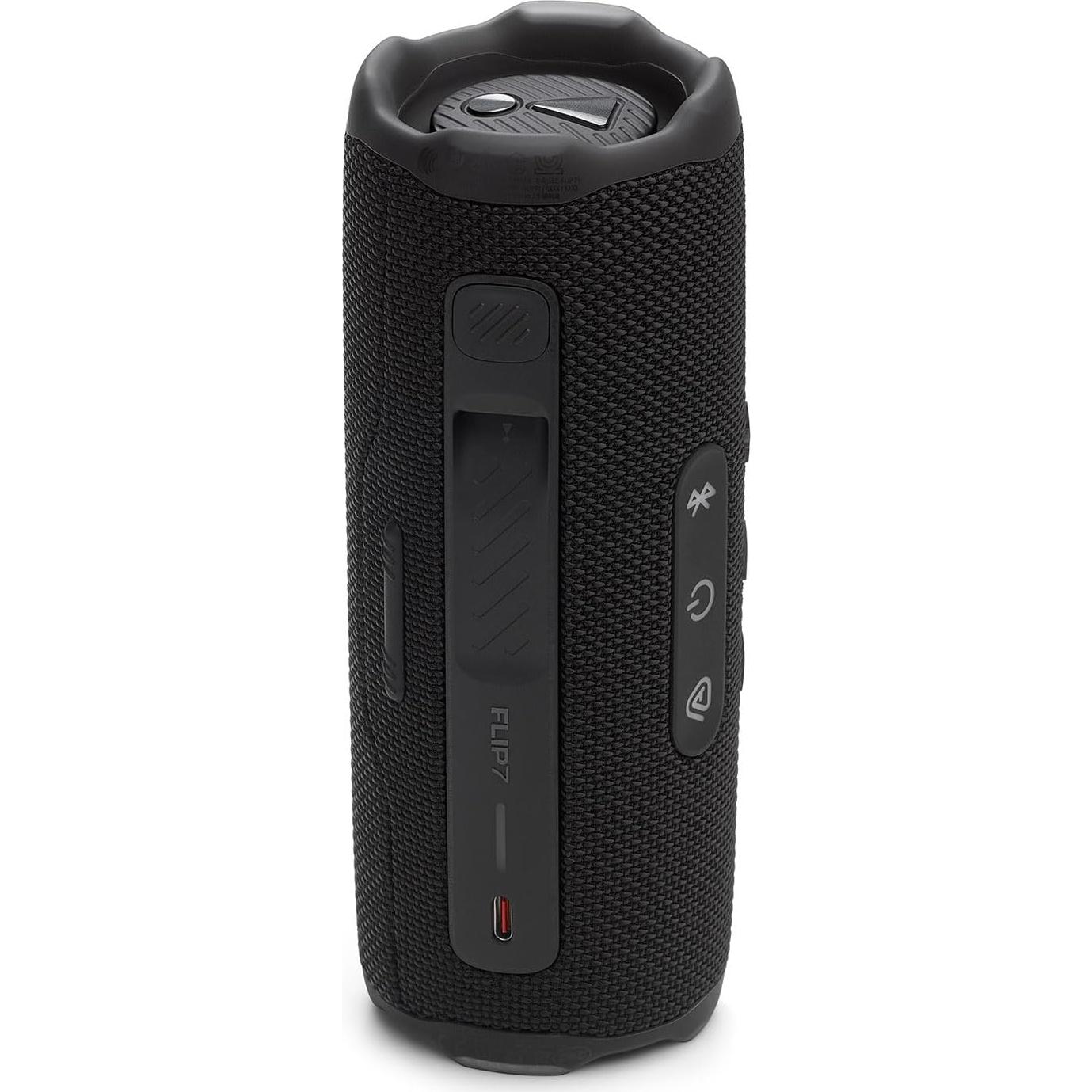 Altavoz Bluetooth JBL Flip 7 Negro + Funda Dura Protectora