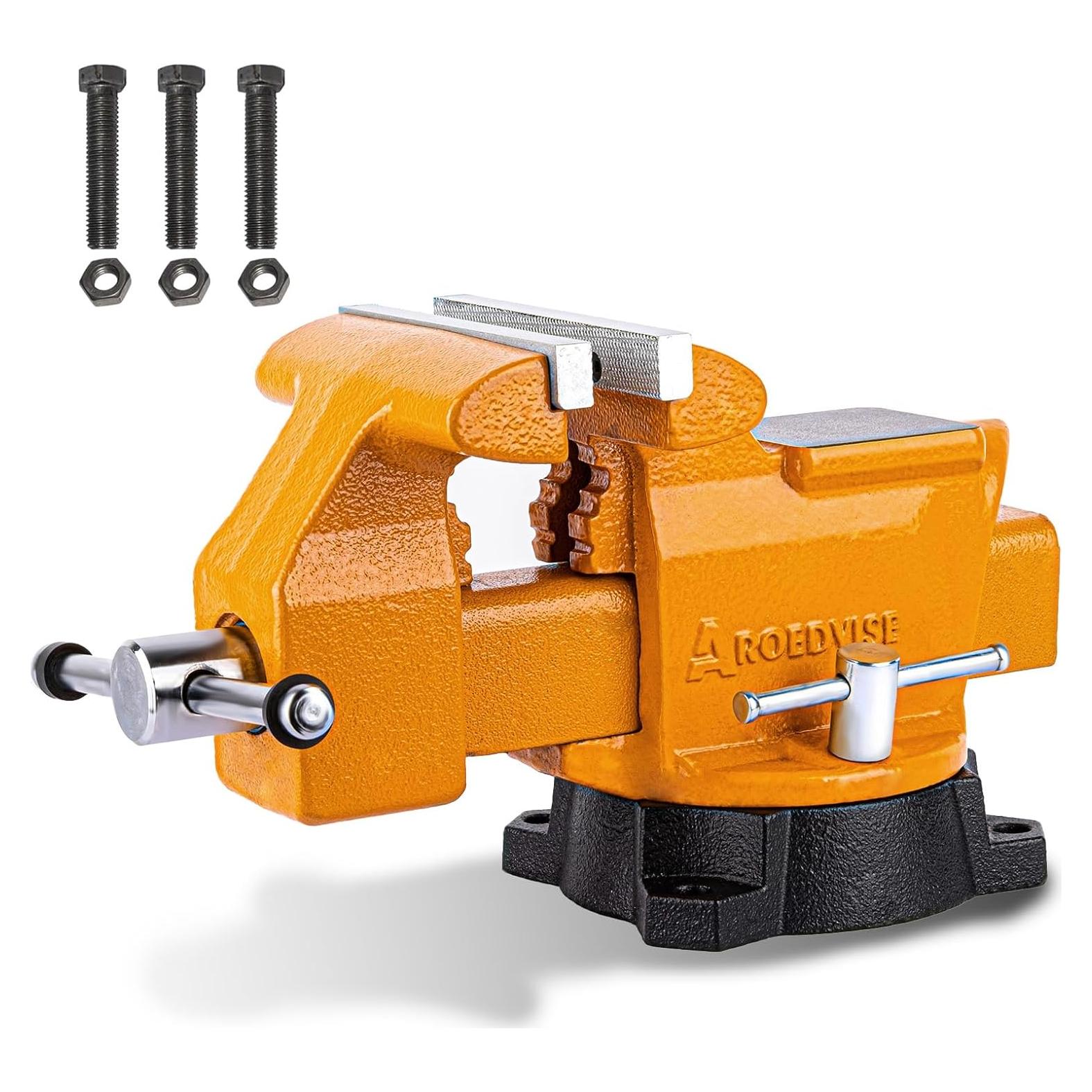 Prensa de Banco AROEDVISE 4.5" Giratoria Industrial 1500kg