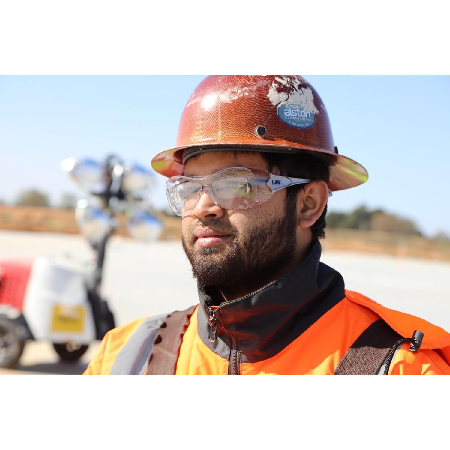 Gafas de Seguridad MCR OG110AF Policarbonato Antivaho UV