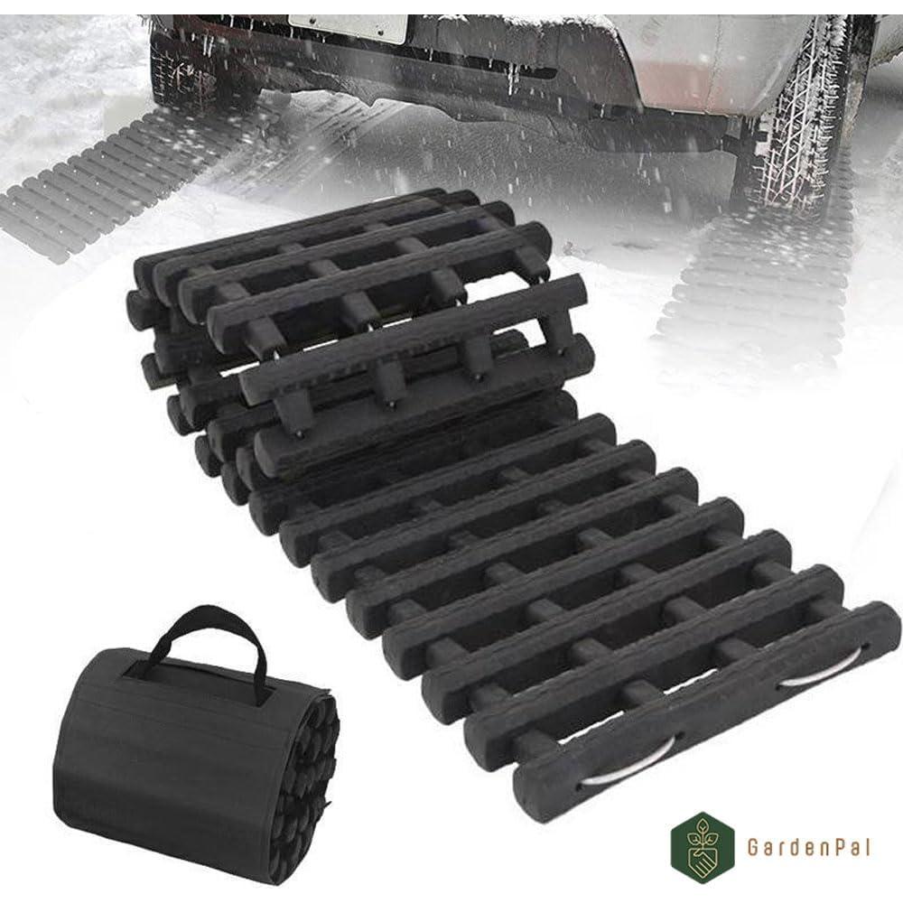 Alfombrillas de Tracción GardenPal 80 cm - 2 Piezas para Neumáticos
