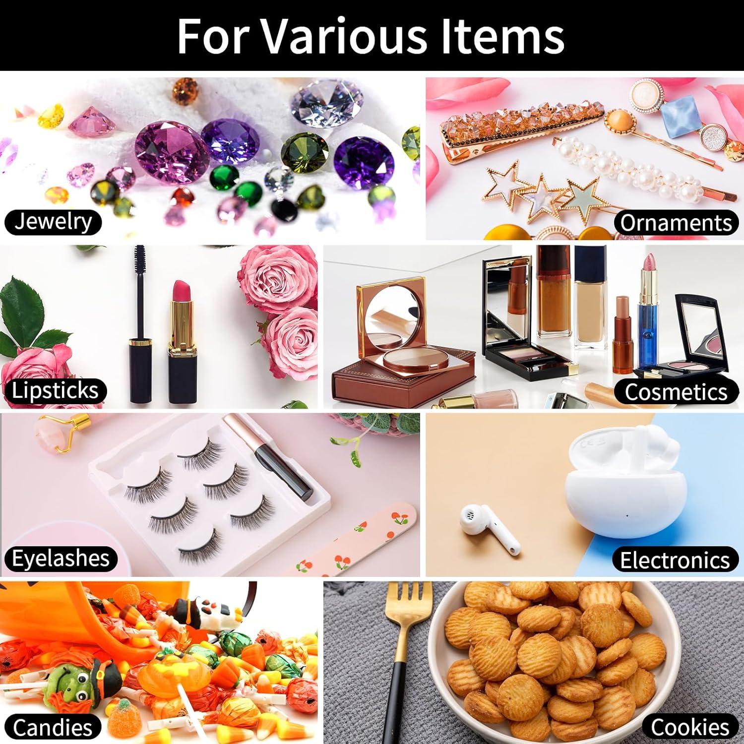 Bolsas Mylar Pequeñas Svaldo 100 Unidades 6x7 cm Resealable