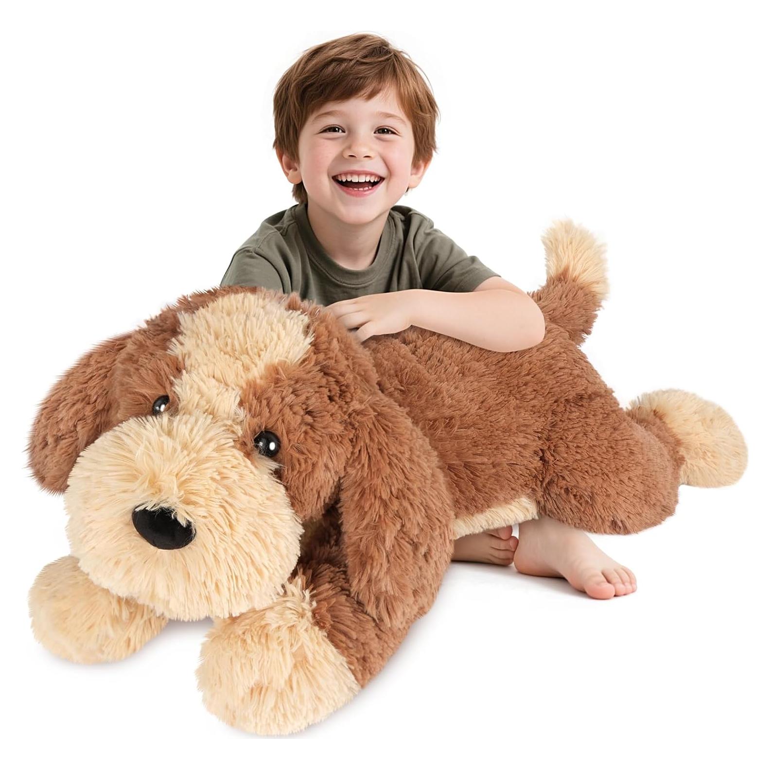 Animal de Peluche Perro Grande 76 cm SuzziPals - Suave y Abrazable