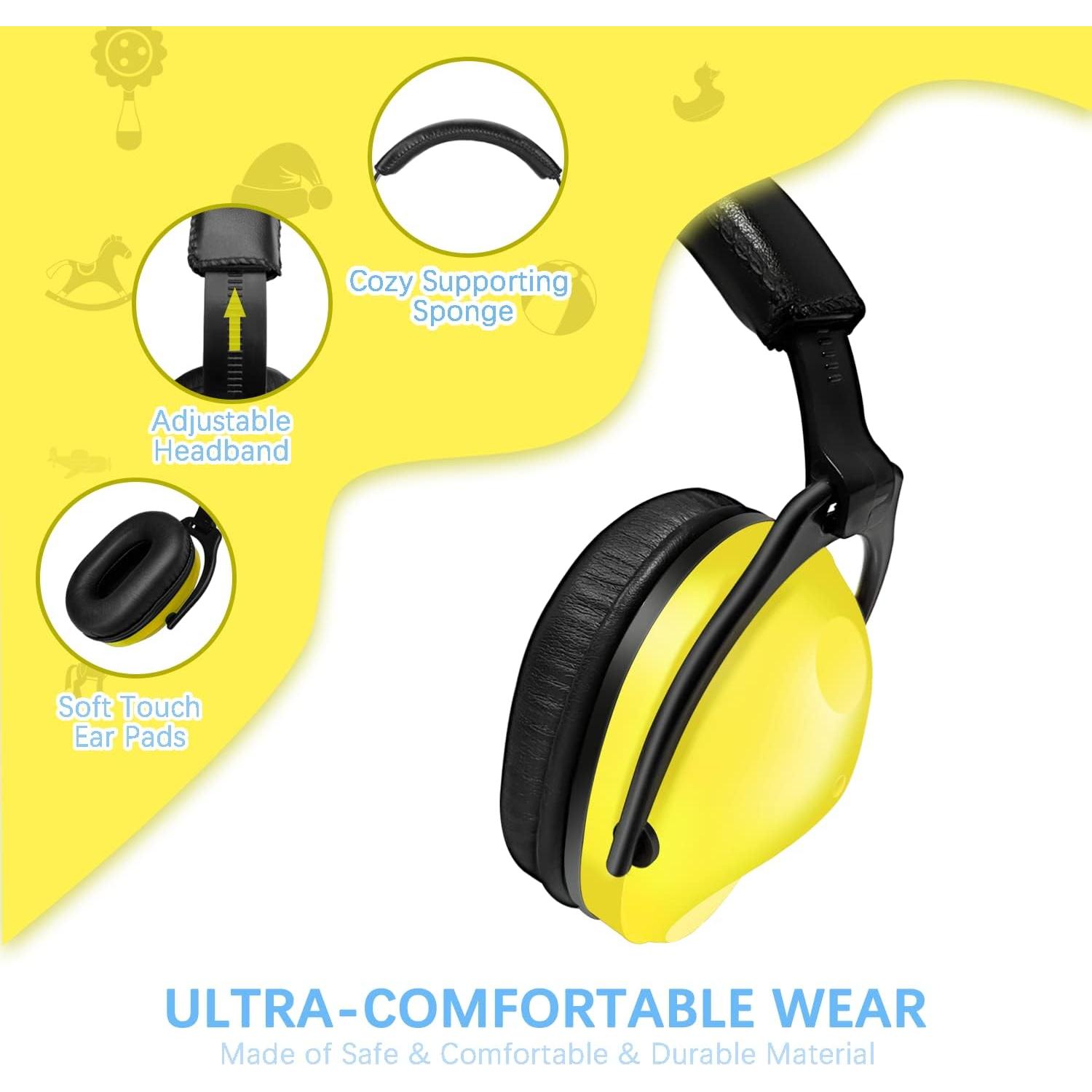 Auriculares Canceladores de Ruido ZOHAN para Niños 3 Paquetes