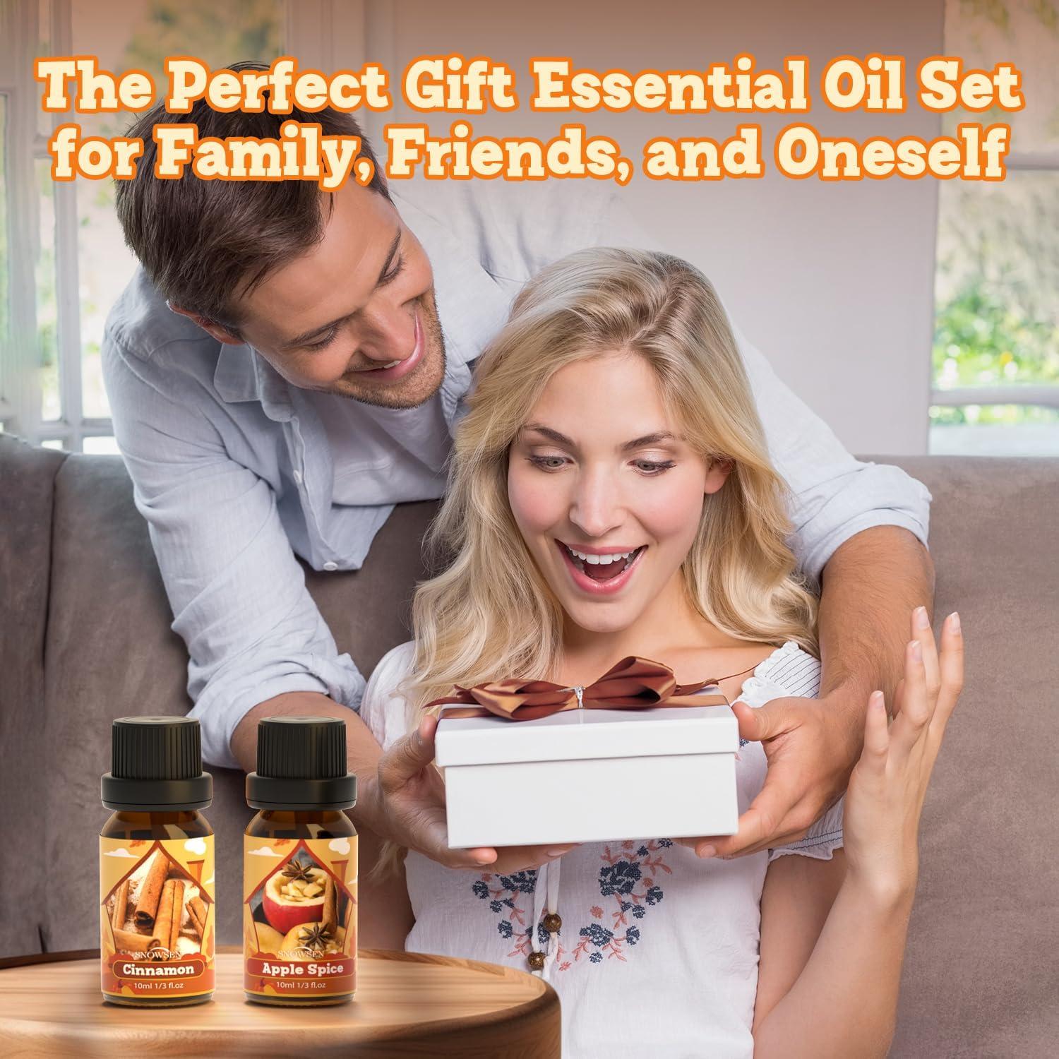 Juego de Aceites Esenciales Otoño SNOWSEN 6x10ml Aromas