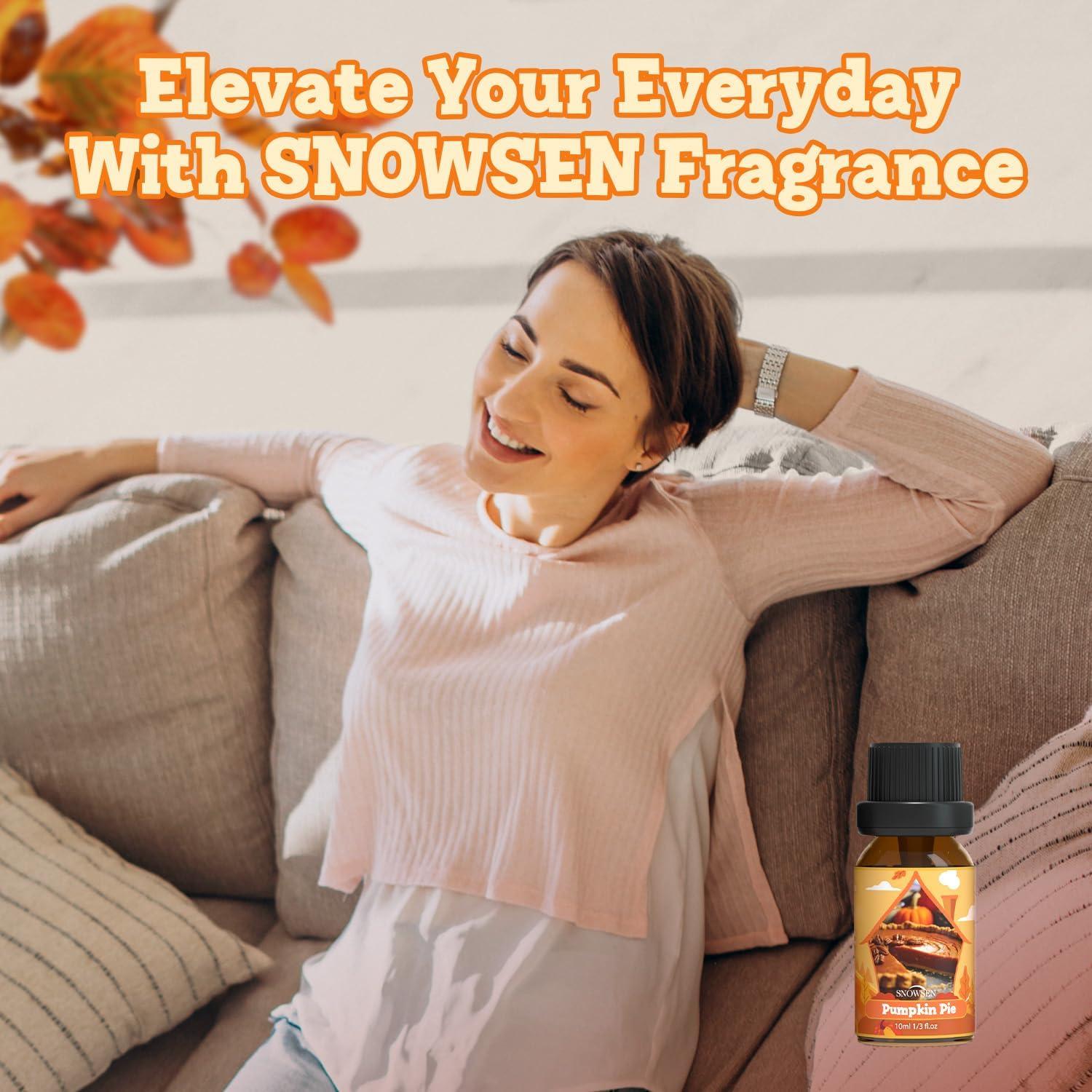 Juego de Aceites Esenciales Otoño SNOWSEN 6x10ml Aromas