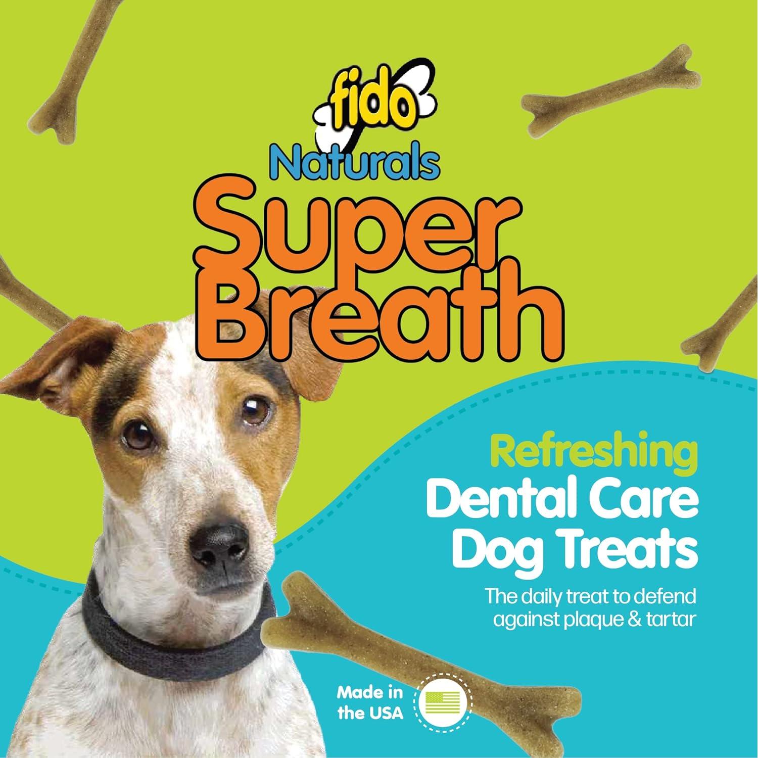 Huesos Dentales Fido Super Breath para Perros Pequeños - 13 Unidades