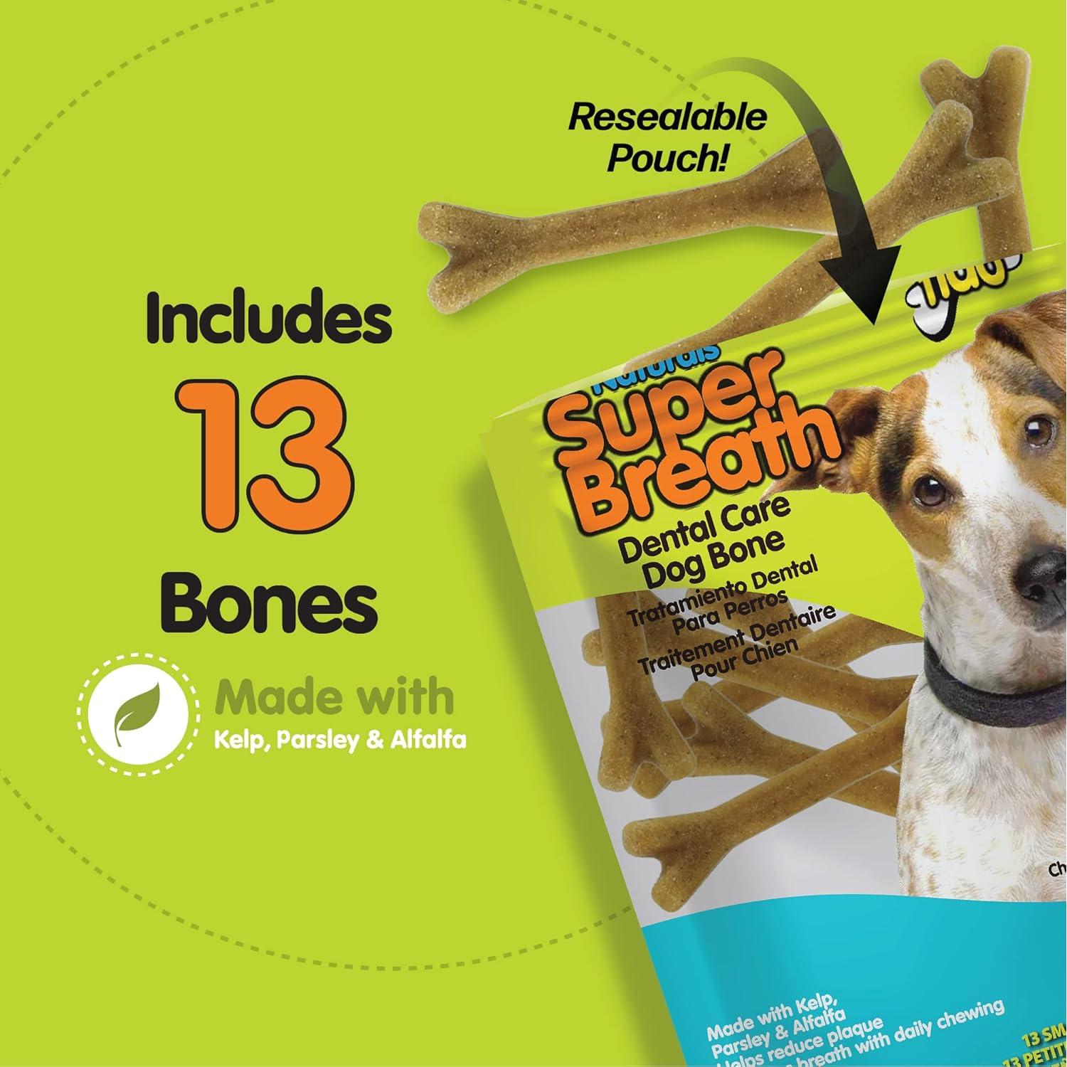 Huesos Dentales Fido Super Breath para Perros Pequeños - 13 Unidades