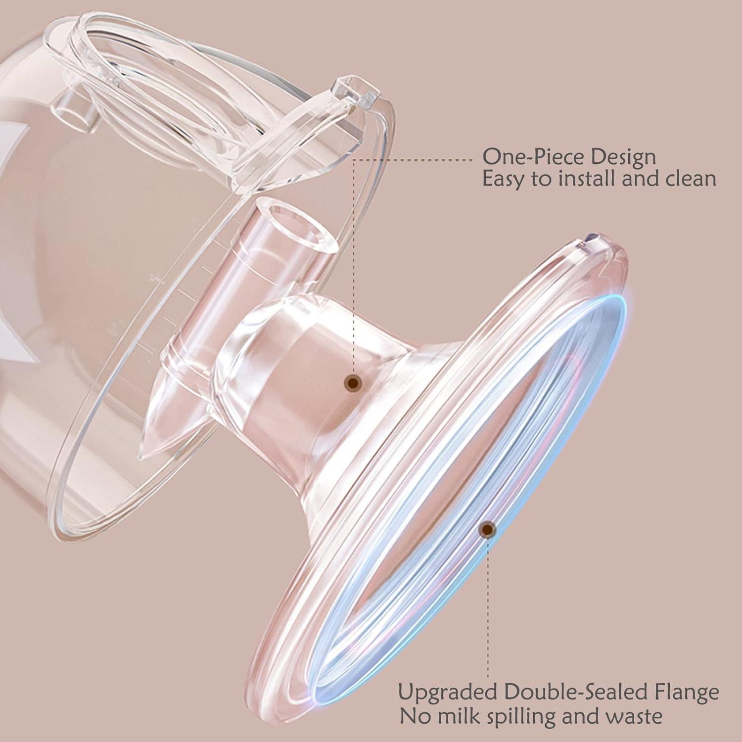 Protectores de Pecho Bwcece Flange 24mm - 2 Piezas Reemplazo