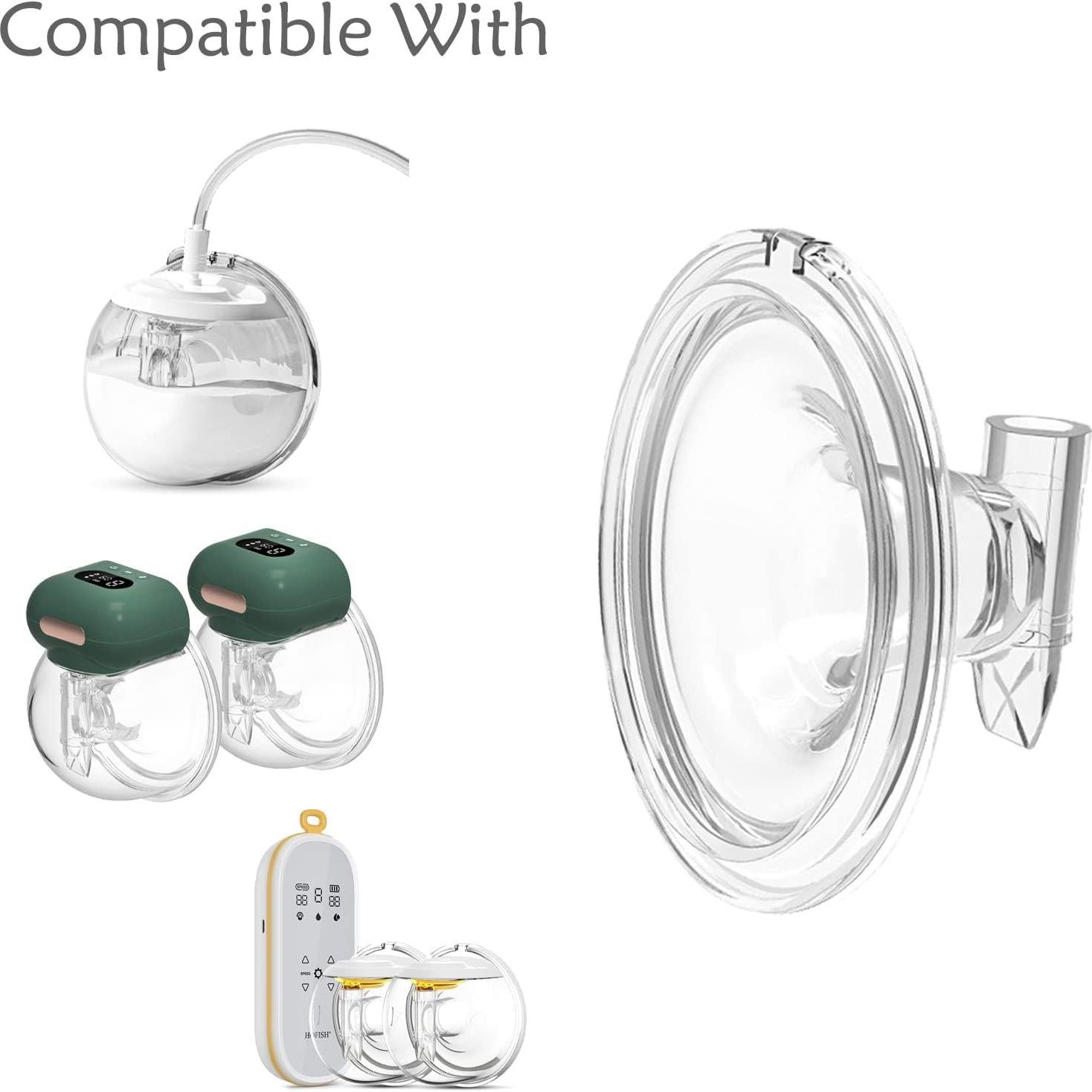 Protectores de Pecho Bwcece Flange 24mm - 2 Piezas Reemplazo