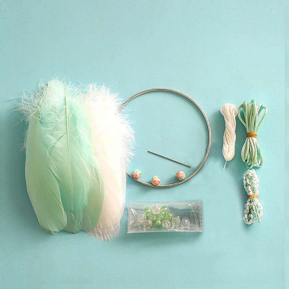 Kit de Atrapasueños DIY FANDOL 11cm Verde - Manualidades Infantiles