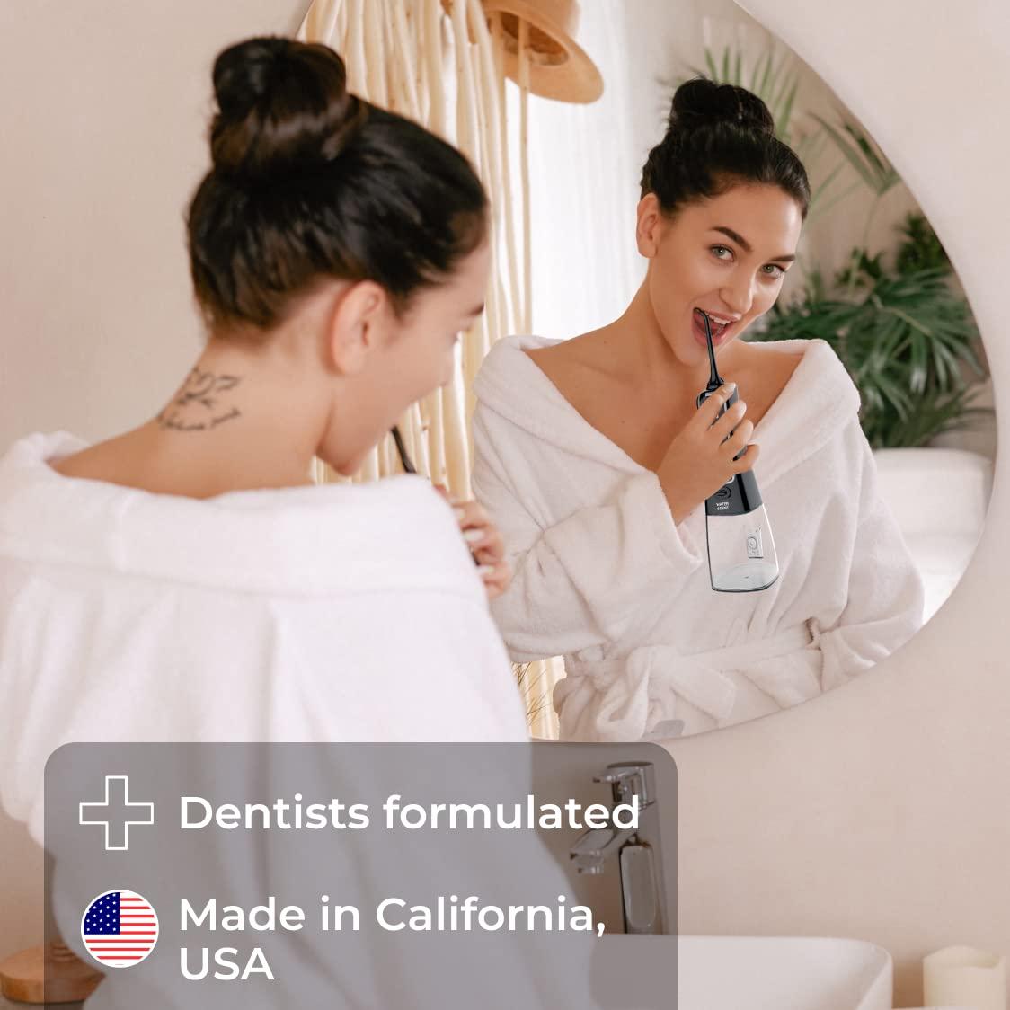 Enjuague Bucal Concentrado WATER DENT 500 ml Menta de Manzana