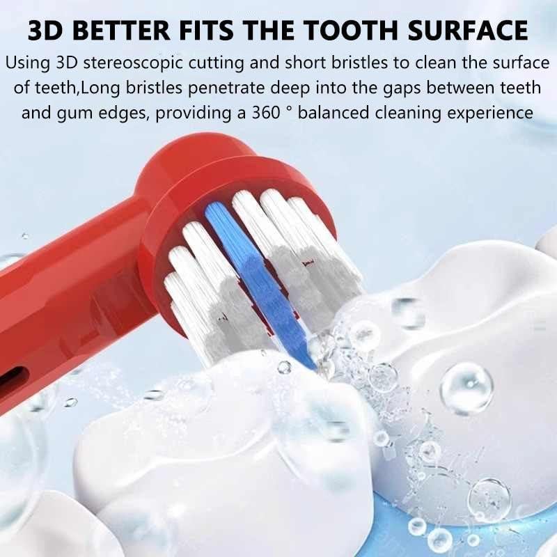 Cabezas de cepillo Oral B Braun 12 unidades limpieza cruzada