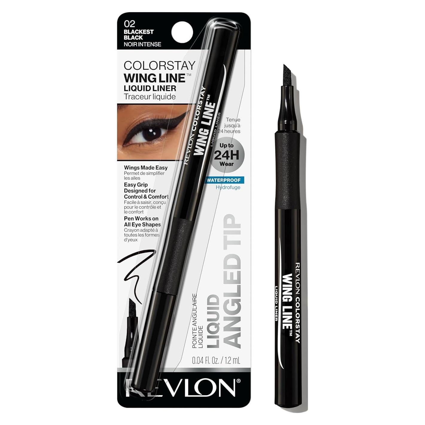 Delineador Líquido Revlon ColorStay Punta Angulada 24h