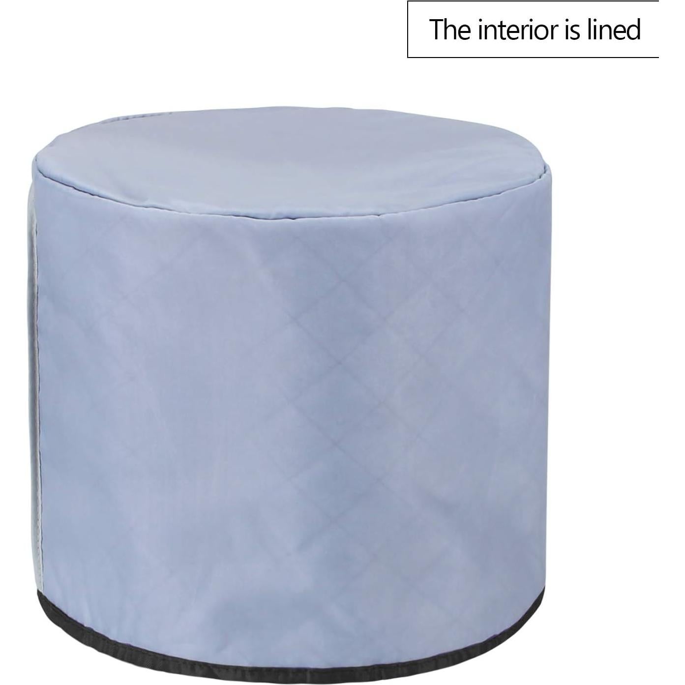 Cubierta de Polvo LUXJA para Instant Pot 6 Cuartos Negra Acolchada