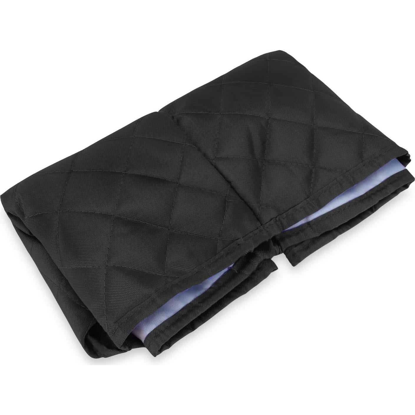 Cubierta de Polvo LUXJA para Instant Pot 6 Cuartos Negra Acolchada