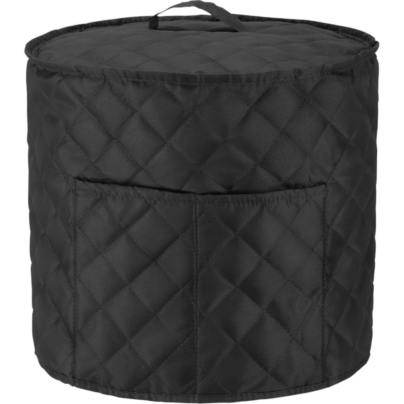 Cubierta de Polvo LUXJA para Instant Pot 6 Cuartos Negra Acolchada