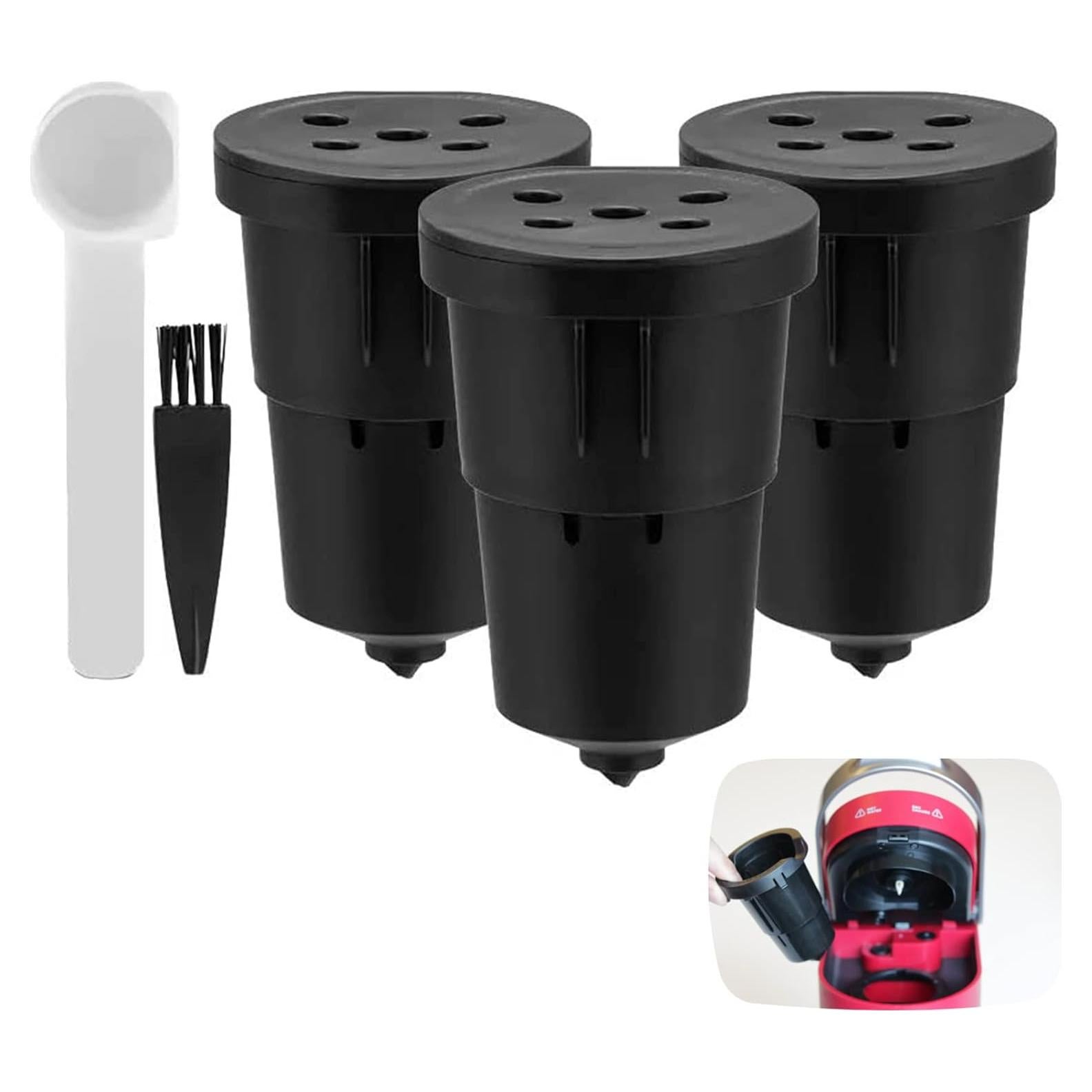 Filtros de café reutilizables Eaykee para Keurig - 3 unidades