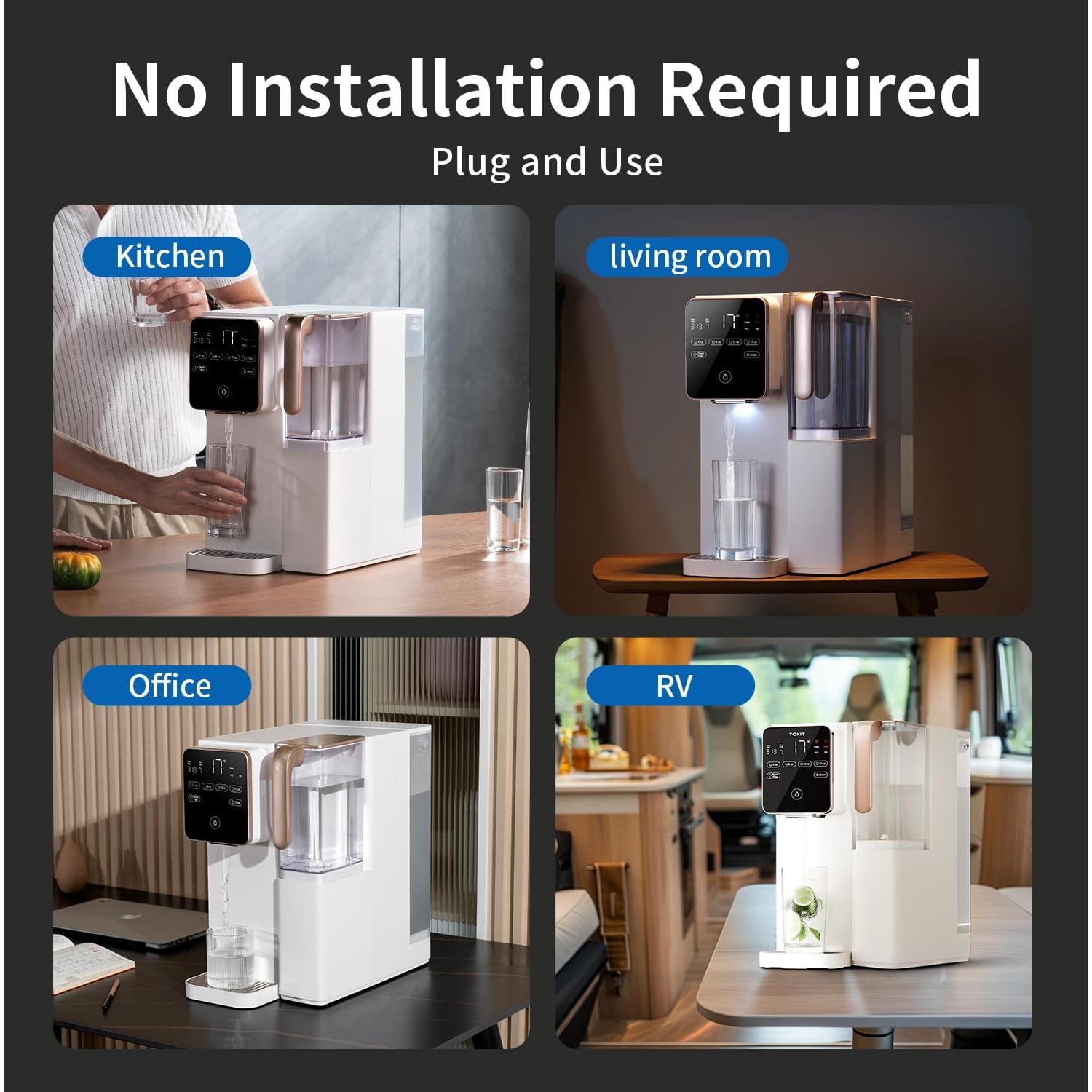 Filtro de Agua TOKIT T1 Pro de Ósmosis Inversa 9kg