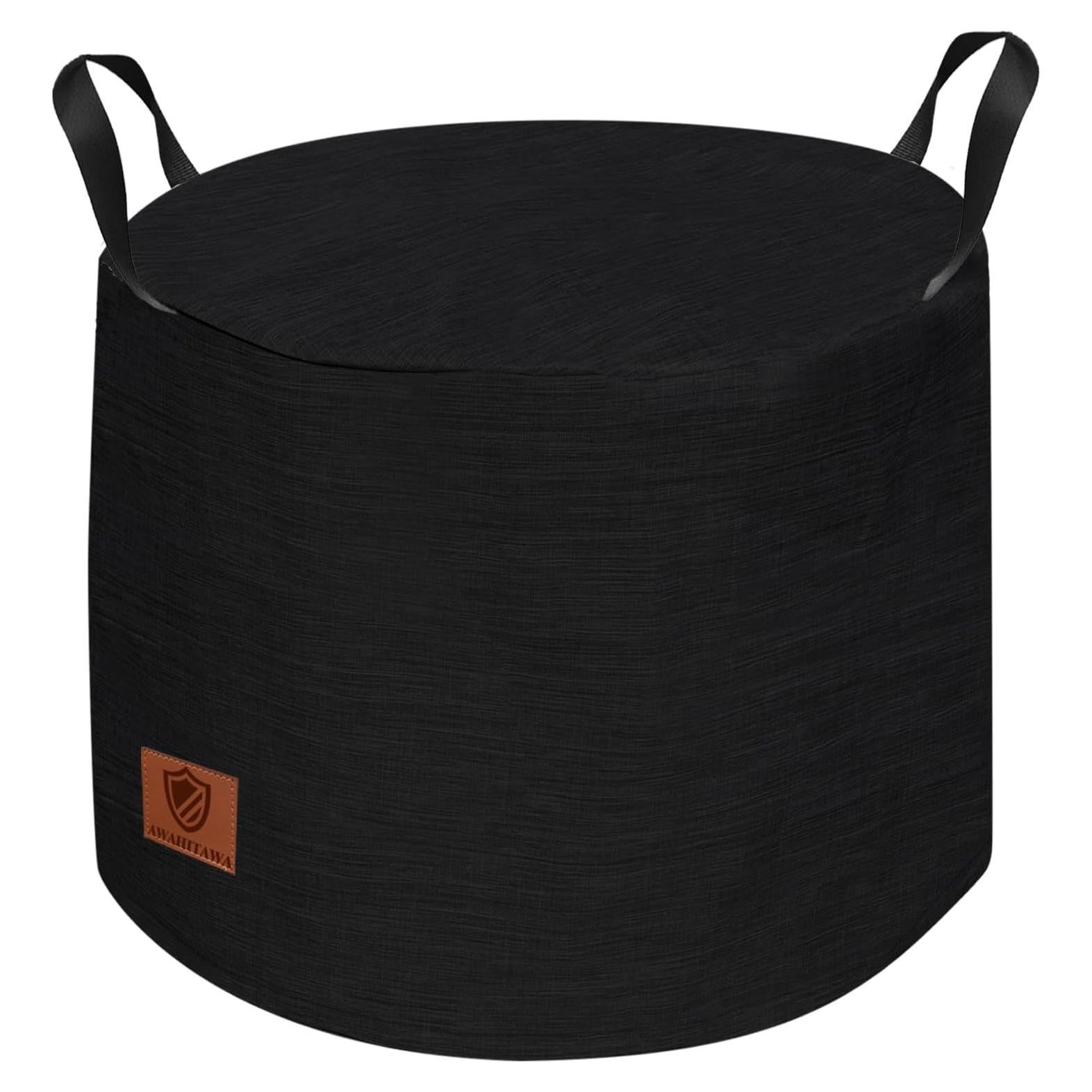 Cubierta para Fogata AWAHITAWA 22" Redonda Impermeable Negra