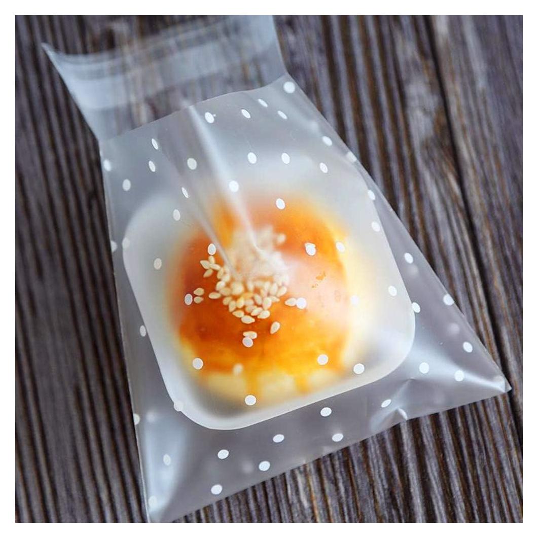 200 Bolsas de Plástico Autocierre 10x10 cm AOOTOOSPORT Lunares