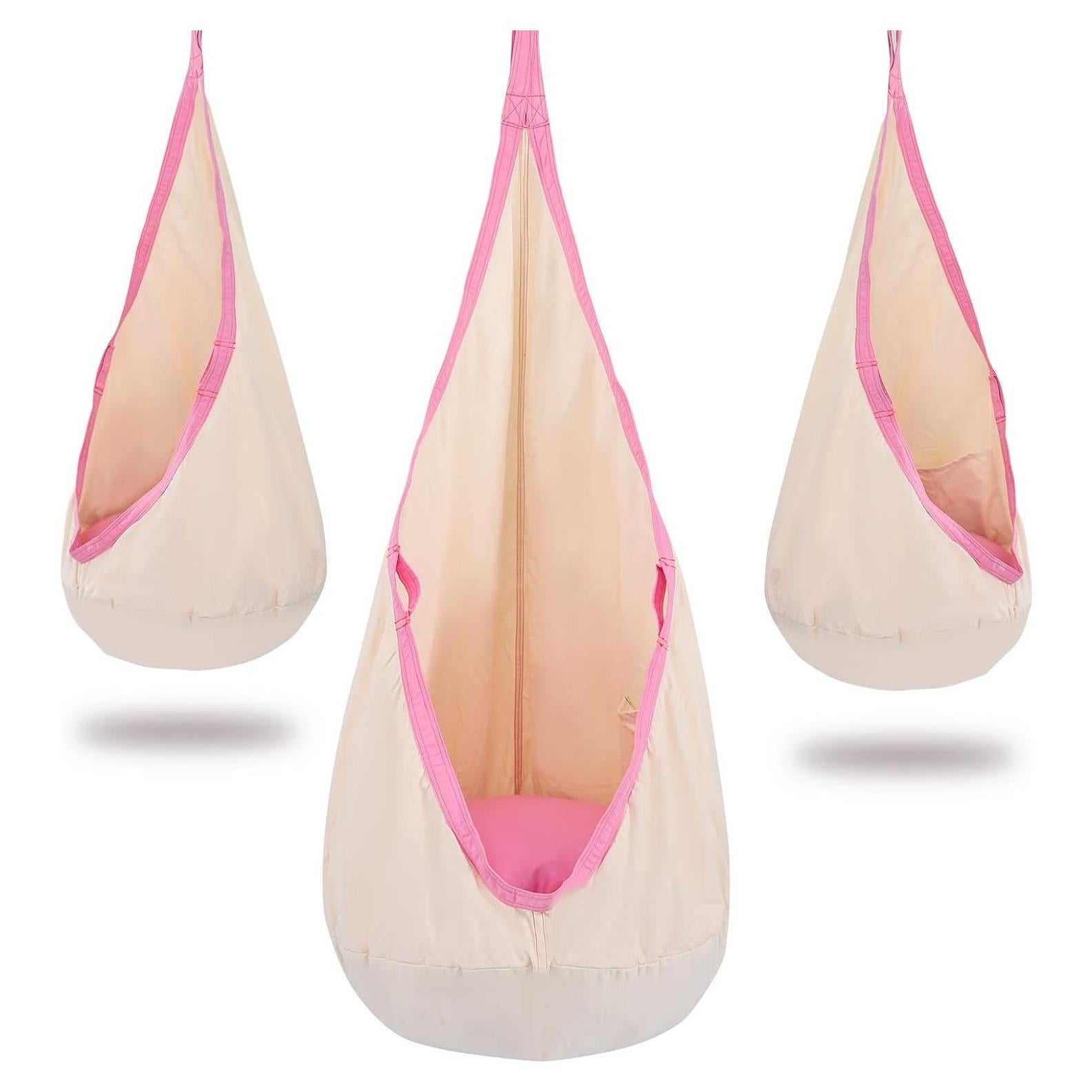 Silla Columpio para Niños YAERSI Algodón Beige 70x150cm