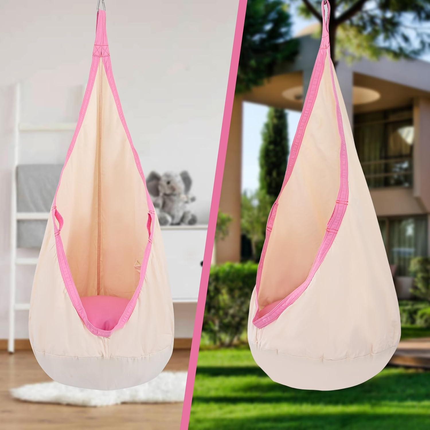 Silla Columpio para Niños YAERSI Algodón Beige 70x150cm