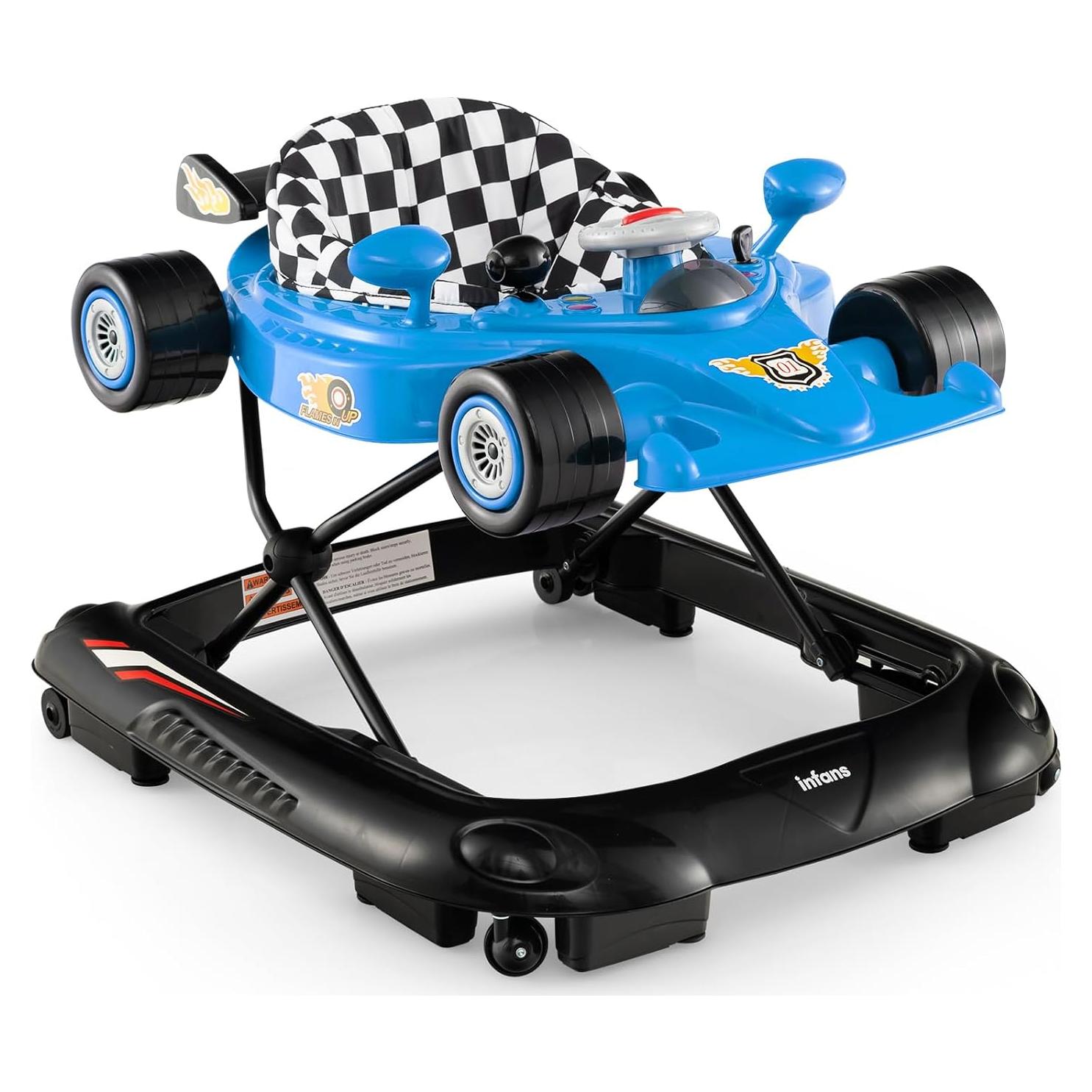 Caminador Plegable INFANS 3 en 1 para Bebés Azul