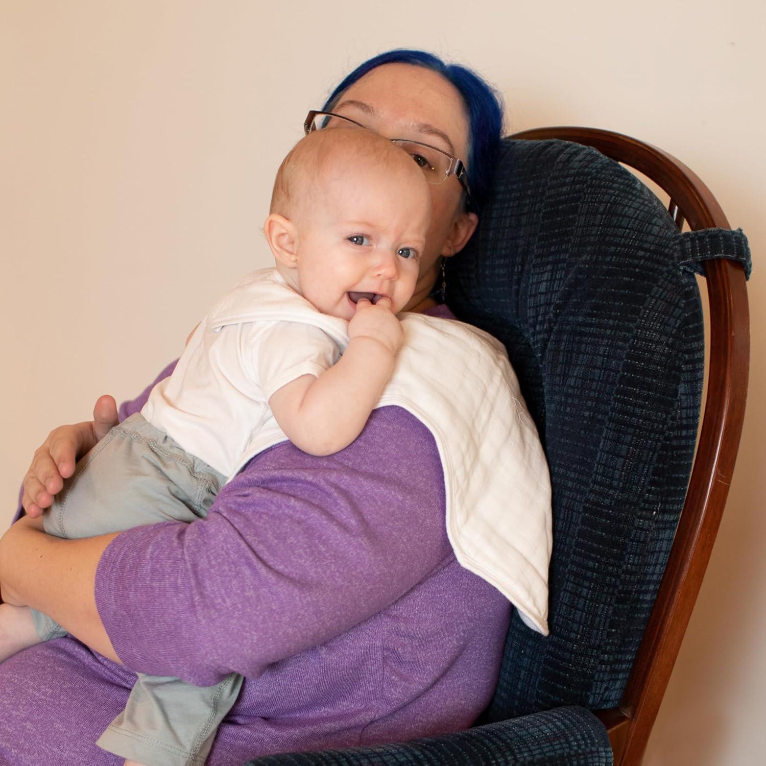 Paños de Eructo Hipoalergénicos Green Sprouts - Algodón Orgánico Grande