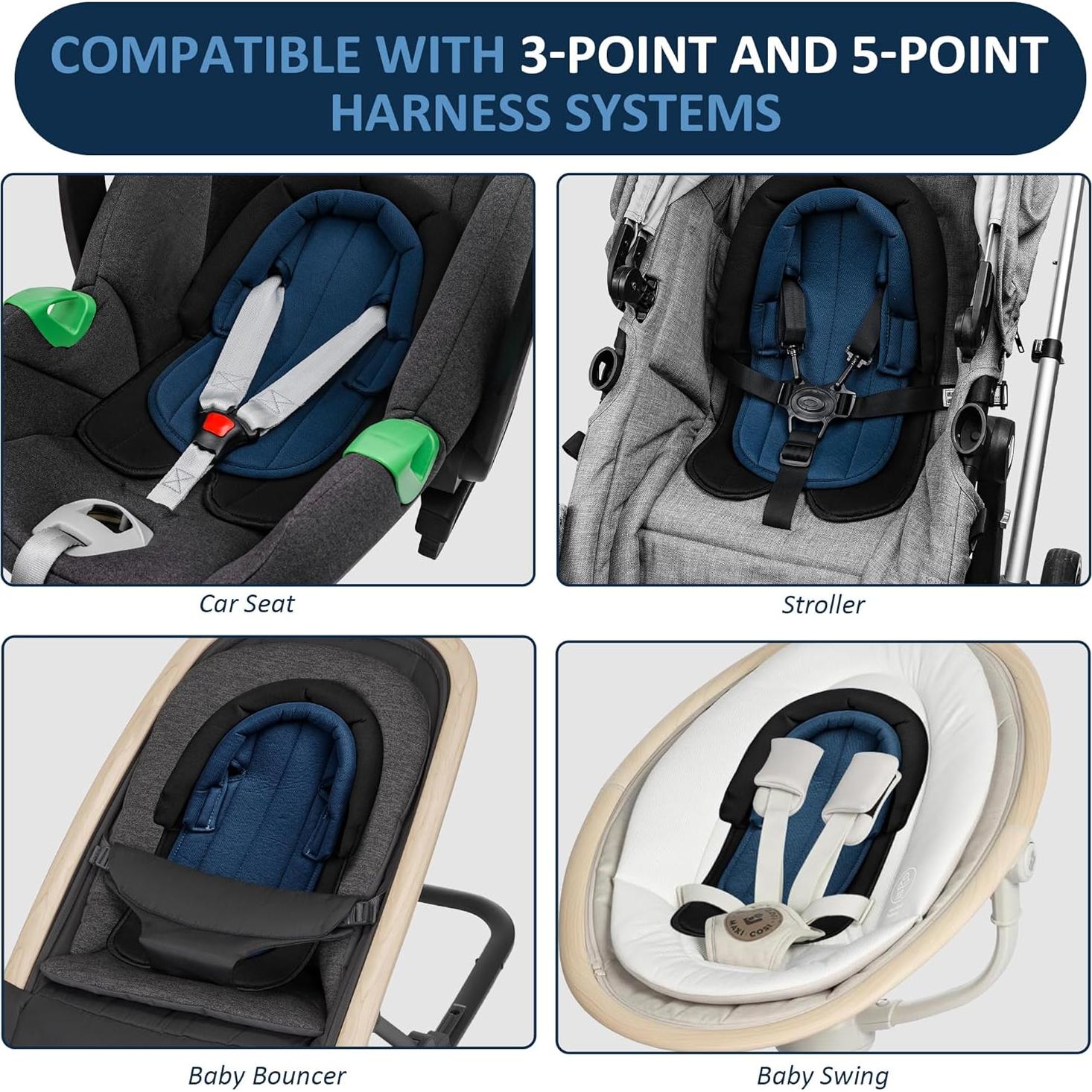 Cojín Soporte Cabeza y Cuerpo Ihaapsi Azul 1 Unidad