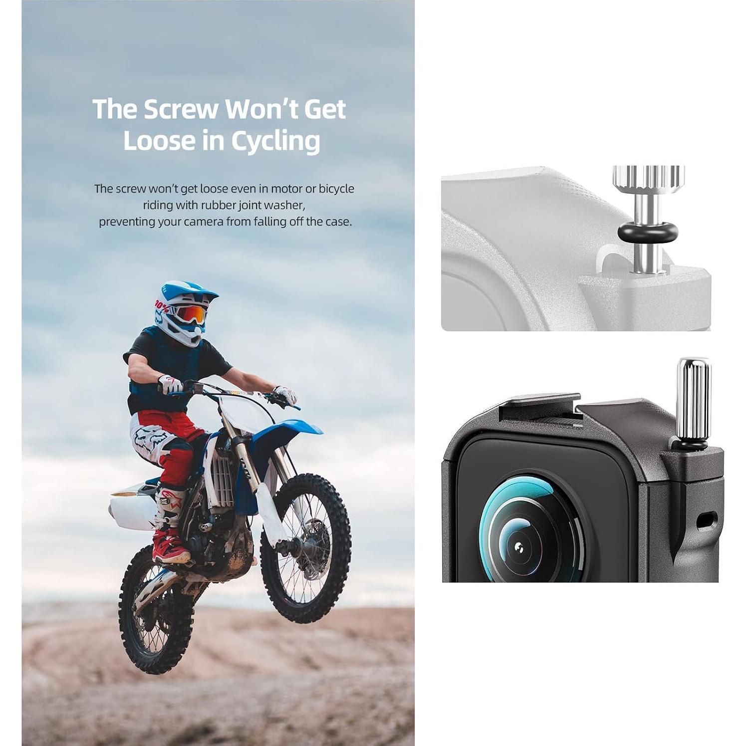 Marco Protector de Aluminio Rszfnjxry para Insta360 X3 - 45g